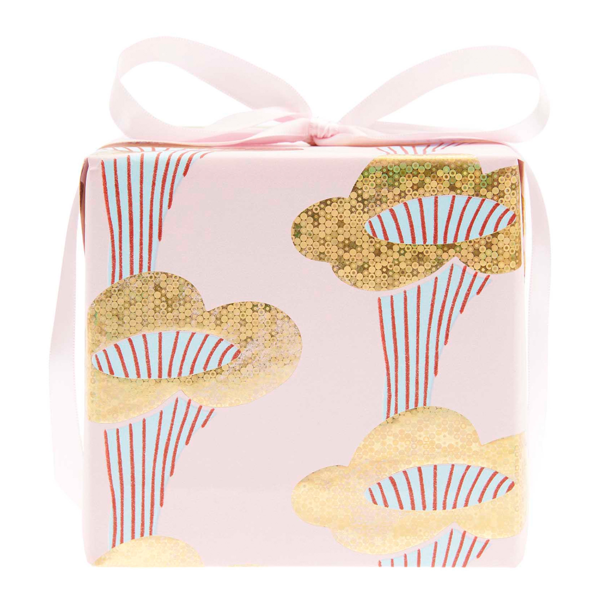 Geschenkpapier auf Rolle "Pfifferlinge" Rosa 2m Geschenkpapier auf Rolle "Pfifferlinge" Rosa 2m