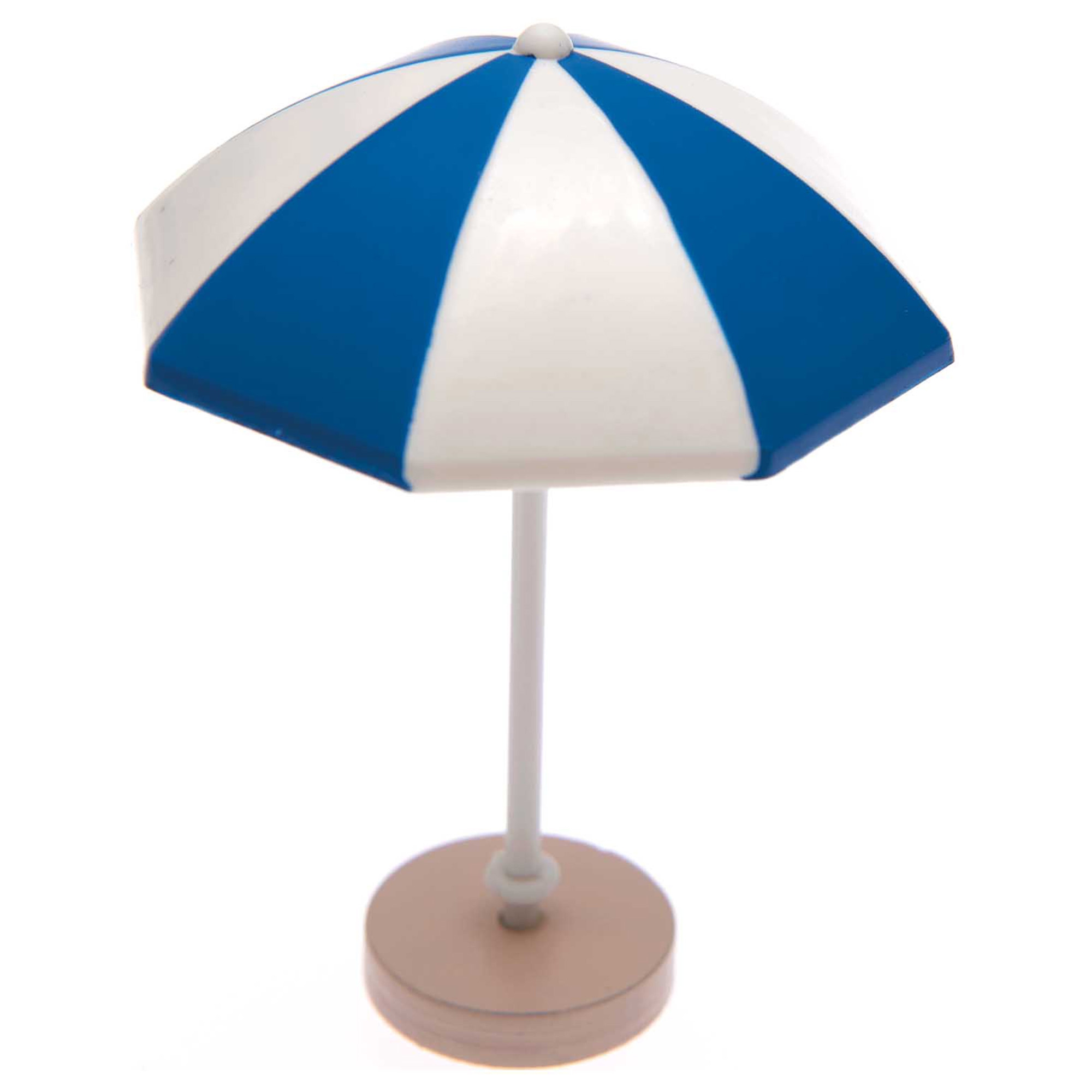 Deko Sonnenschirm, Blau/Weiß Deko Sonnenschirm, Blau/Weiß