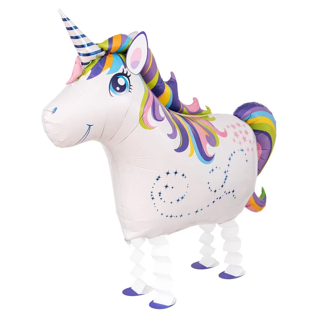 Einhorn, Luftballon, Dekoration, Kinderfeier, Pastellfarben