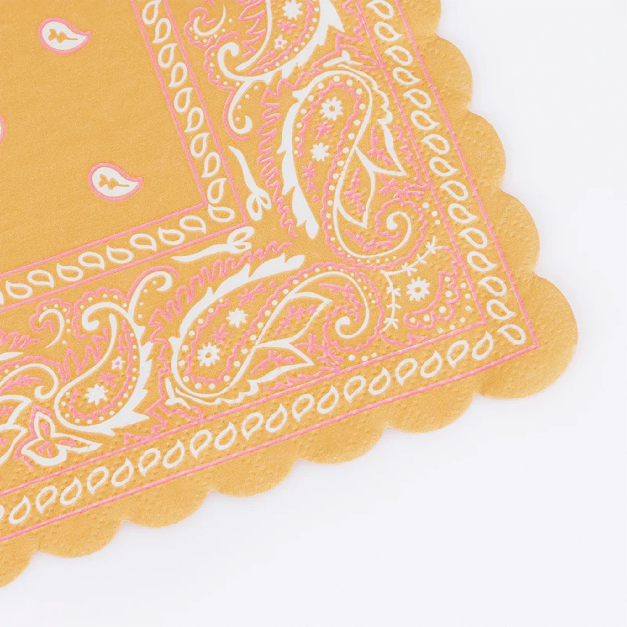 Meri Meri - 16 Cocktailservietten "Bandana" Muster