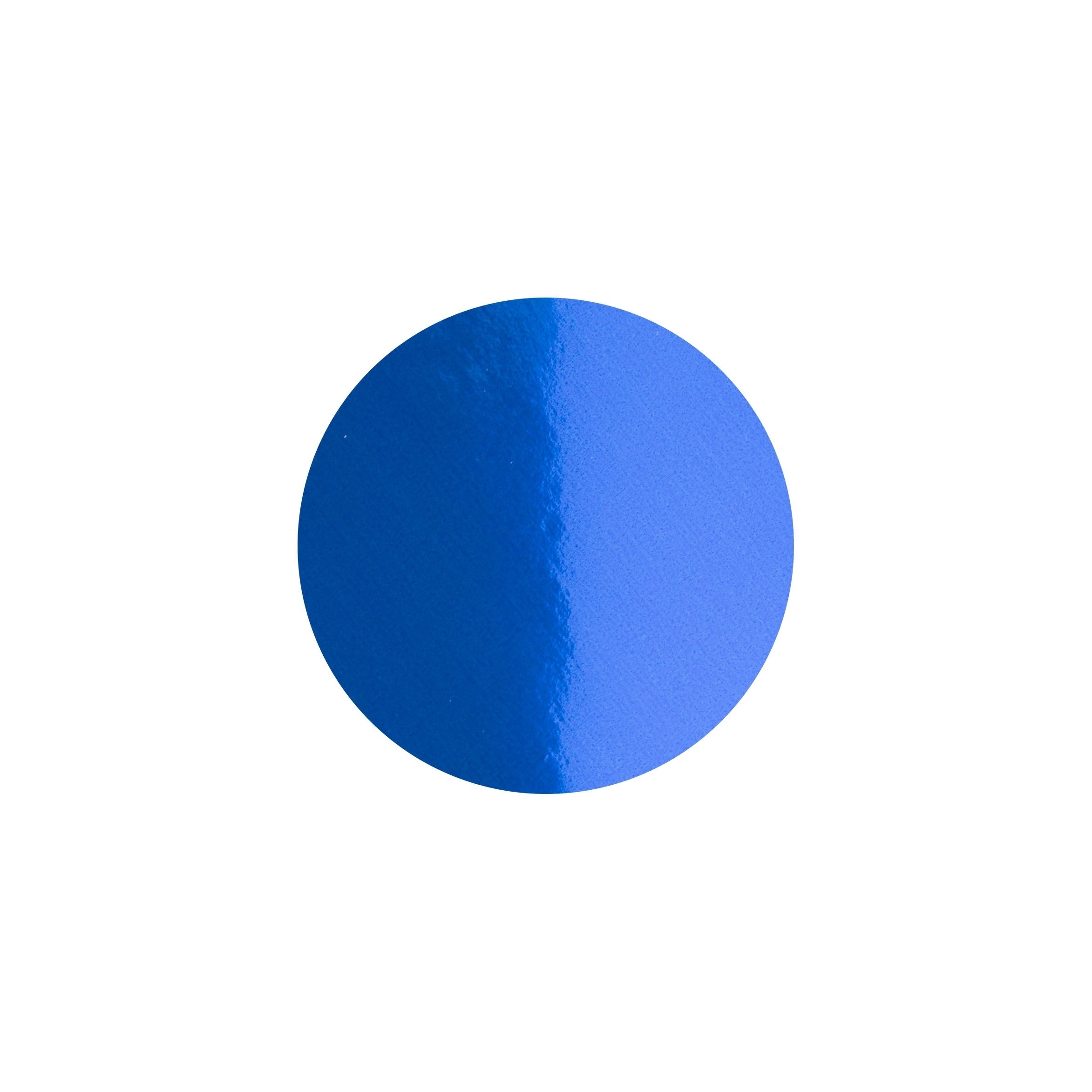 Folienkonfetti 1cm Rund 100g Blau Folienkonfetti 1cm Rund 100g Blau