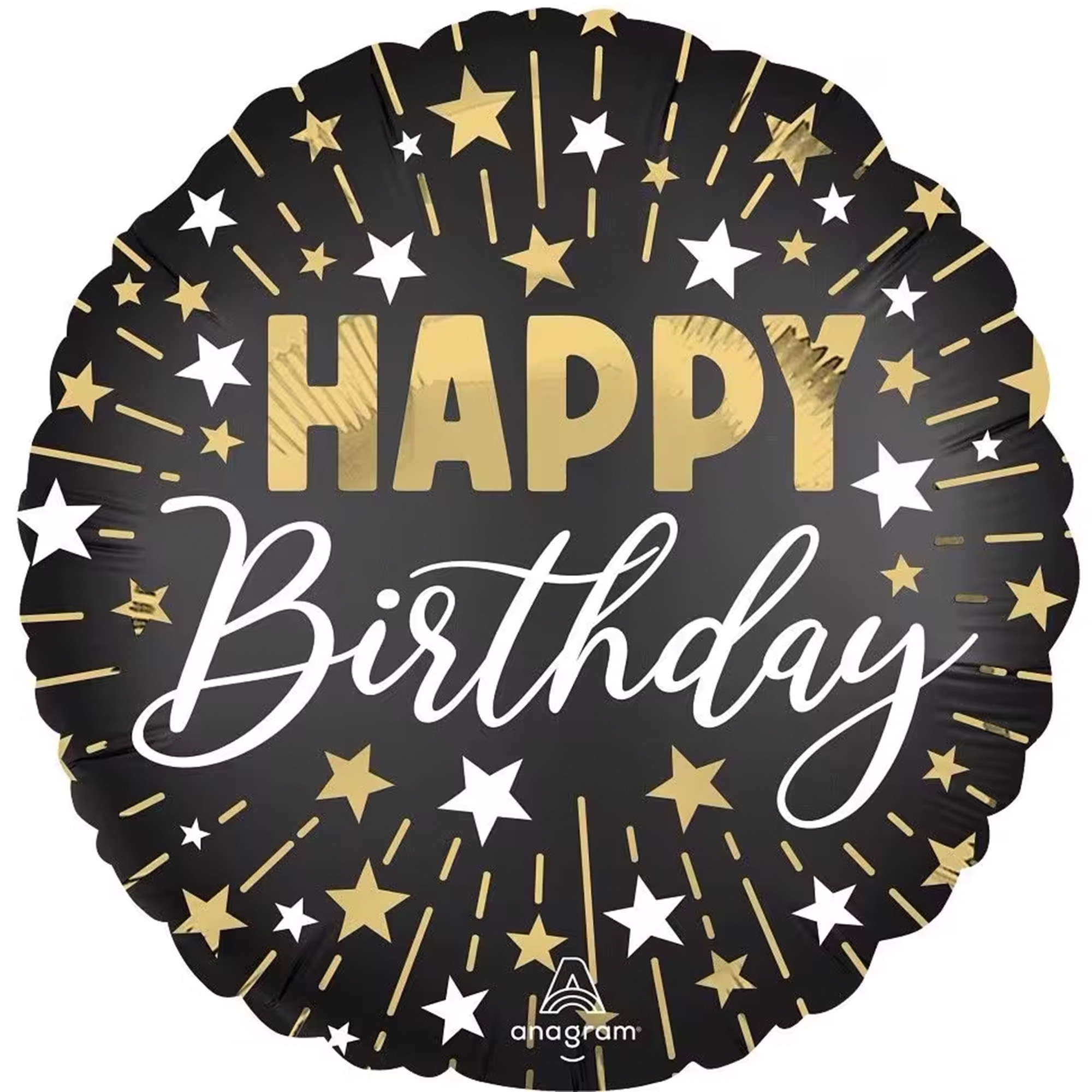 Folienballon "Happy Birthday" 45cm