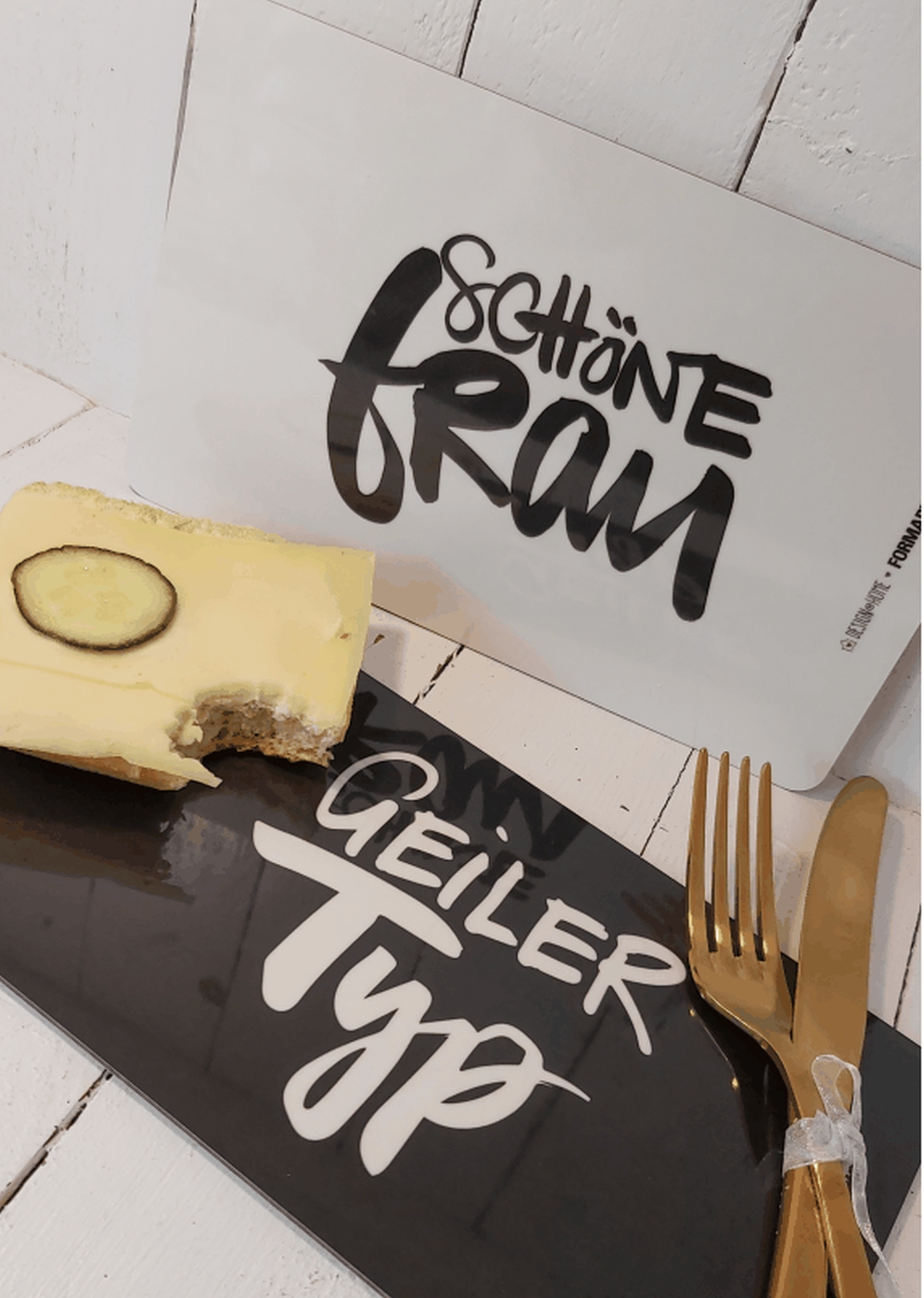 Frühstücksbrettchen "Geiler Typ" Frühstücksbrettchen "Geiler Typ"