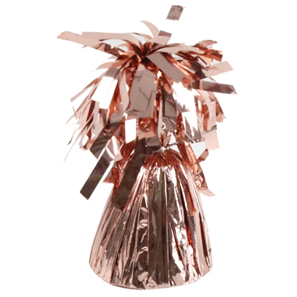 Pom Pom, Roségold, Metallic, Tüllverzierung, Partykappe