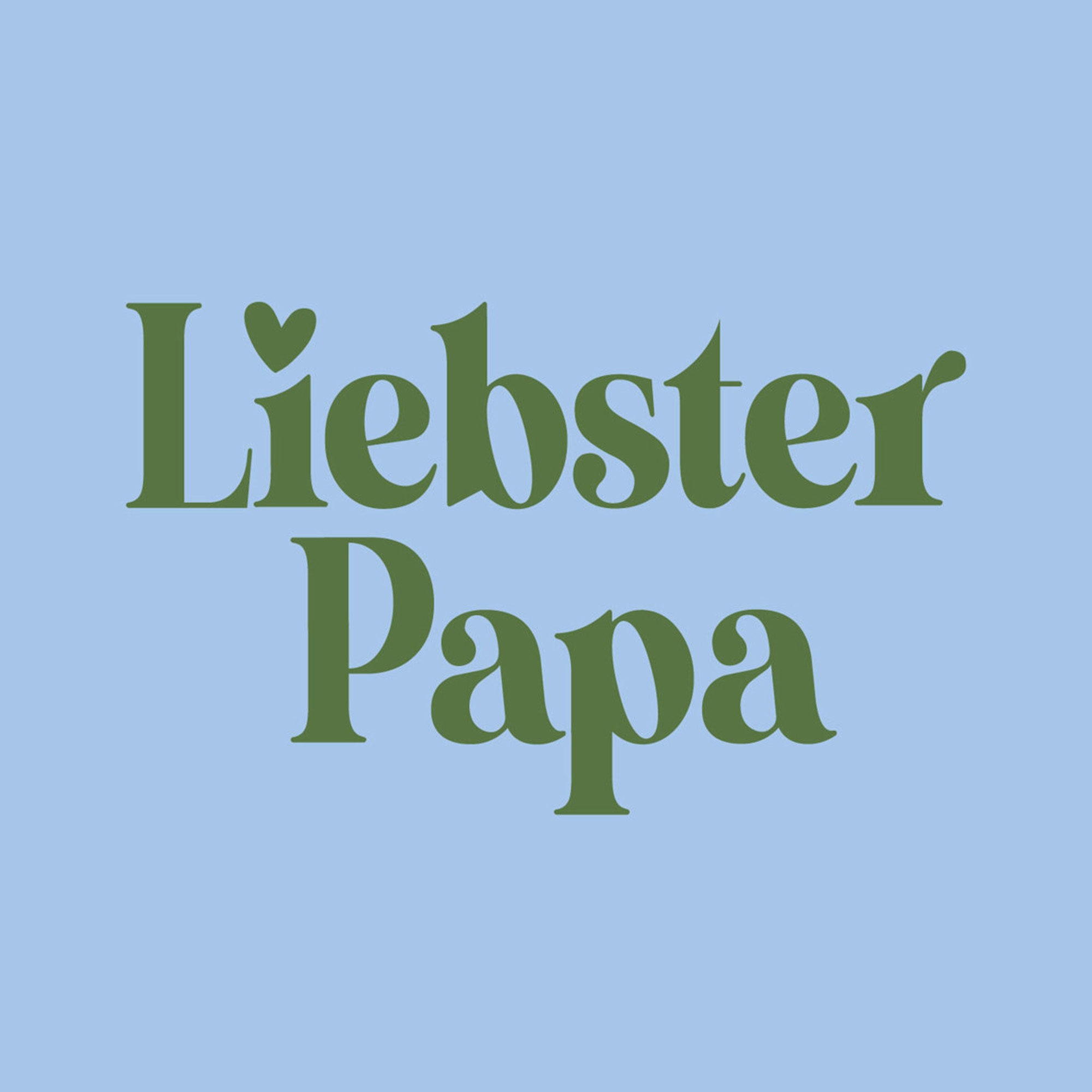 20 Cocktailservietten "Liebster Papa" 25x25cm Text