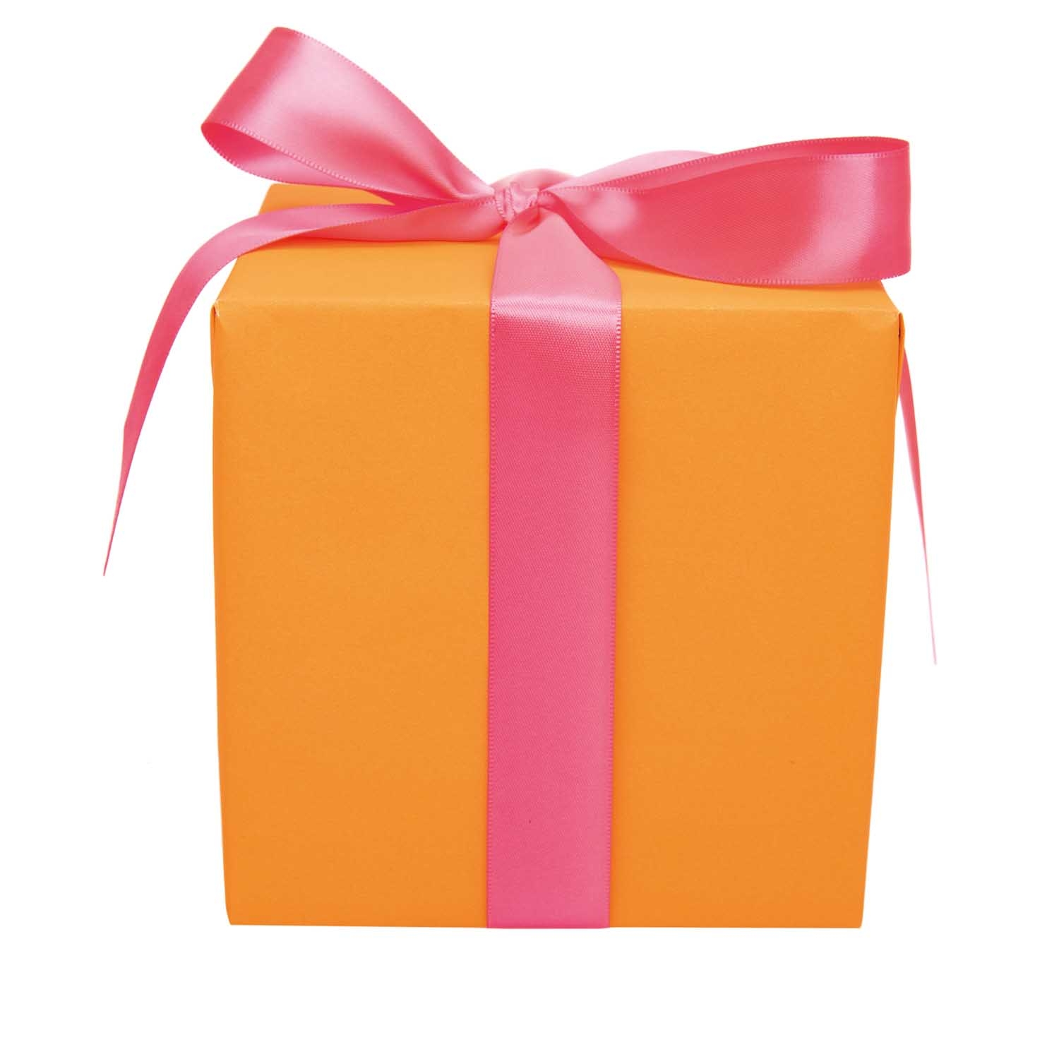 Geschenkpapier auf Rolle, Neon Gelb 2m