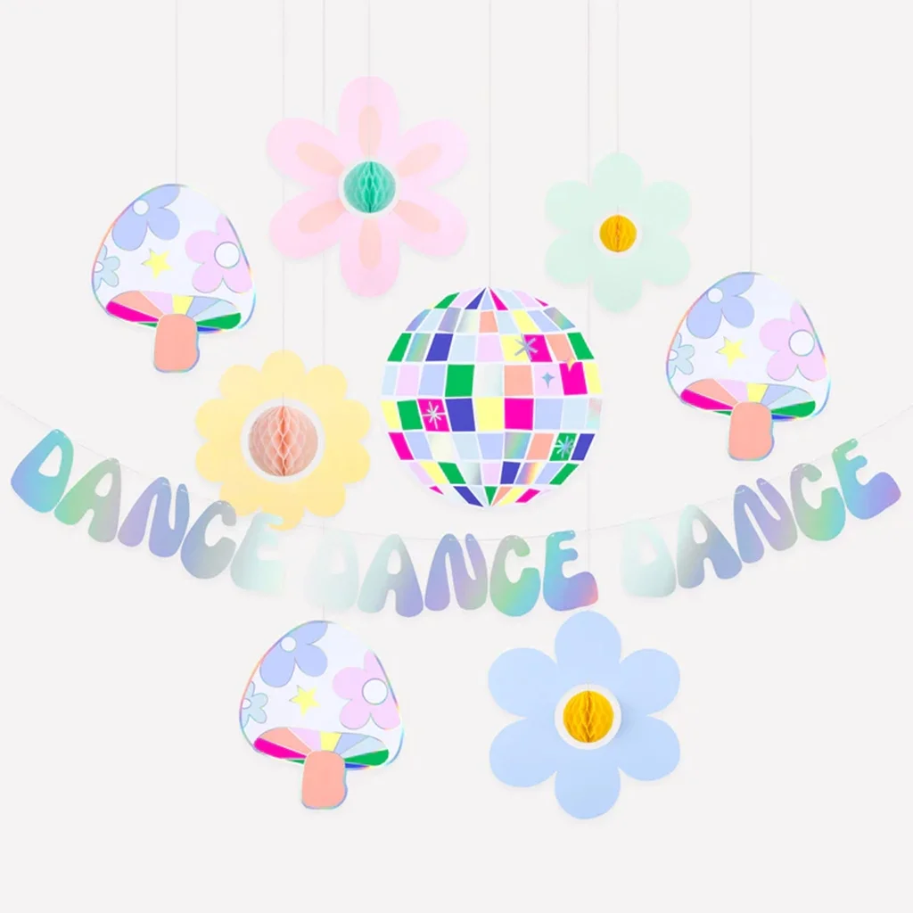 Meri Meri - Girlande "Groovy Dance"
