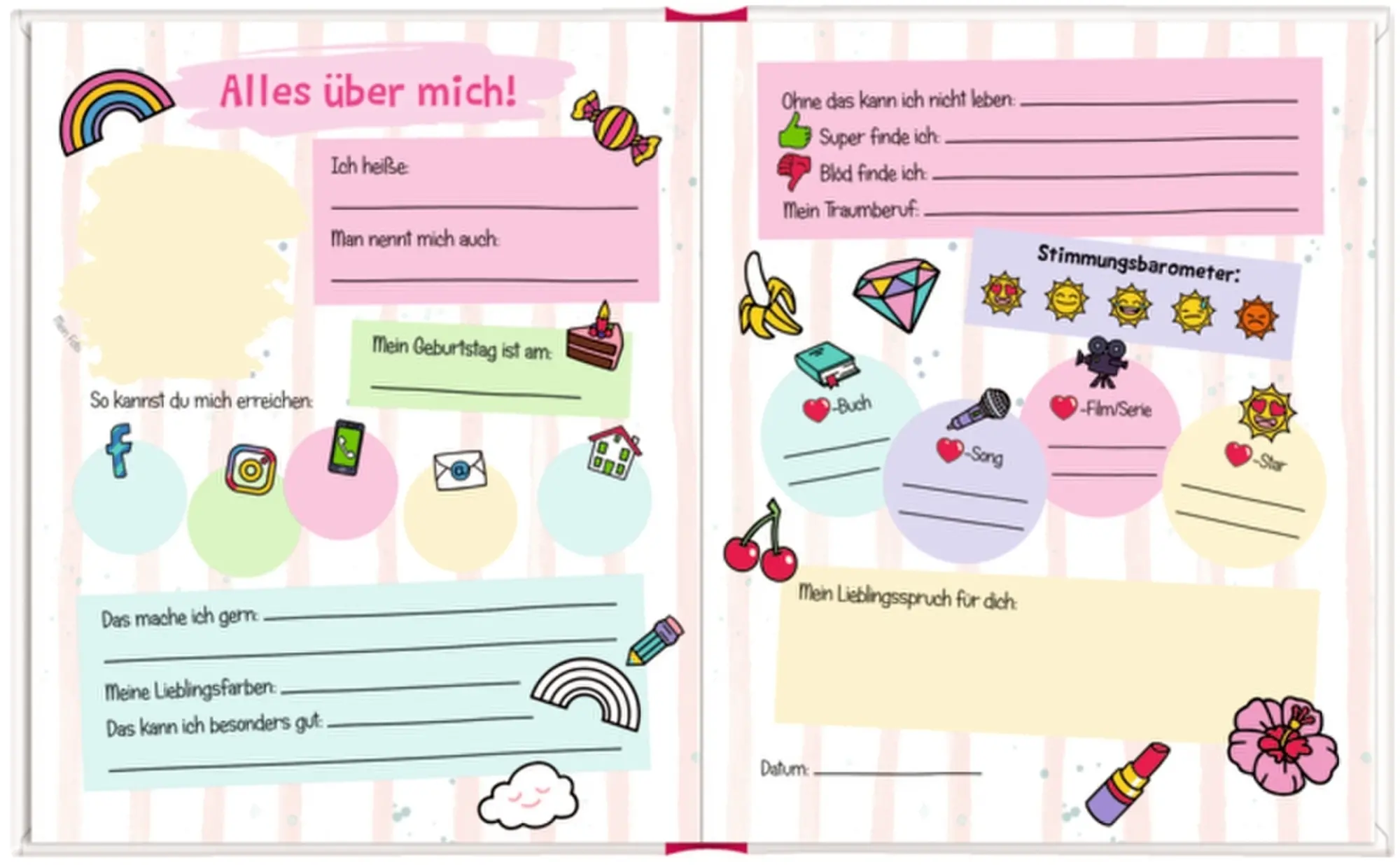 Freundebuch "Meine Freunde"