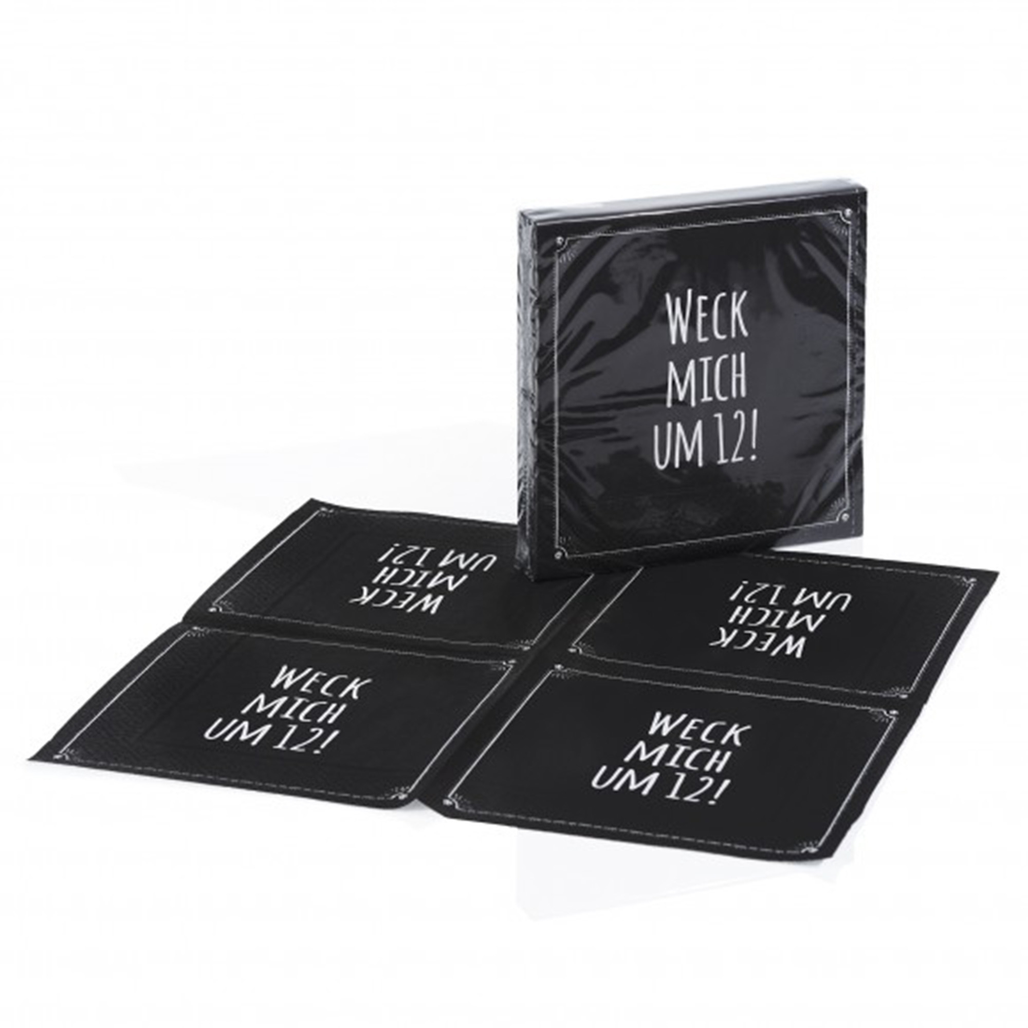 20 Servietten "Weck mich um 12" 20 Servietten "Weck mich um 12"