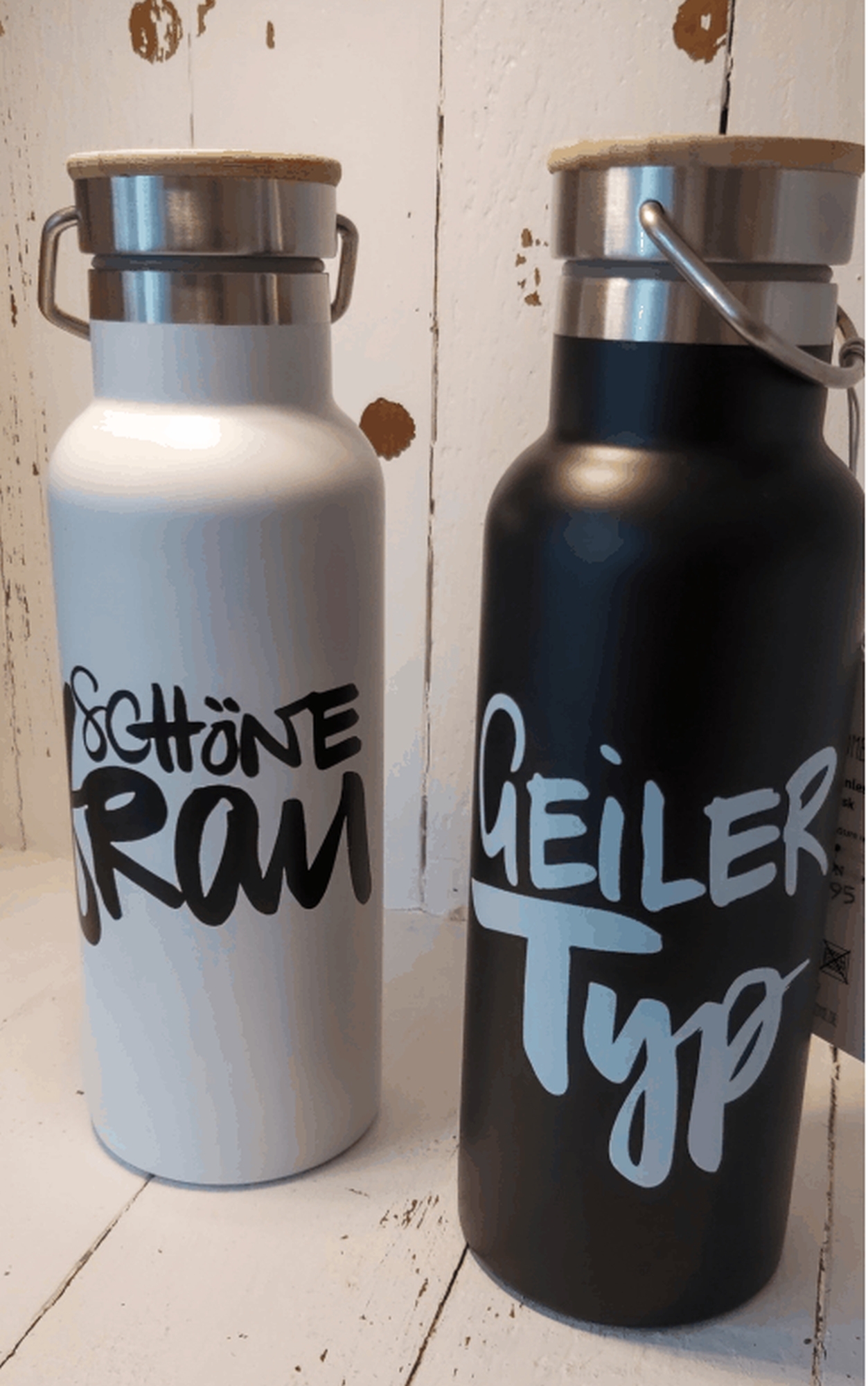 Thermosflasche "Geiler Typ"