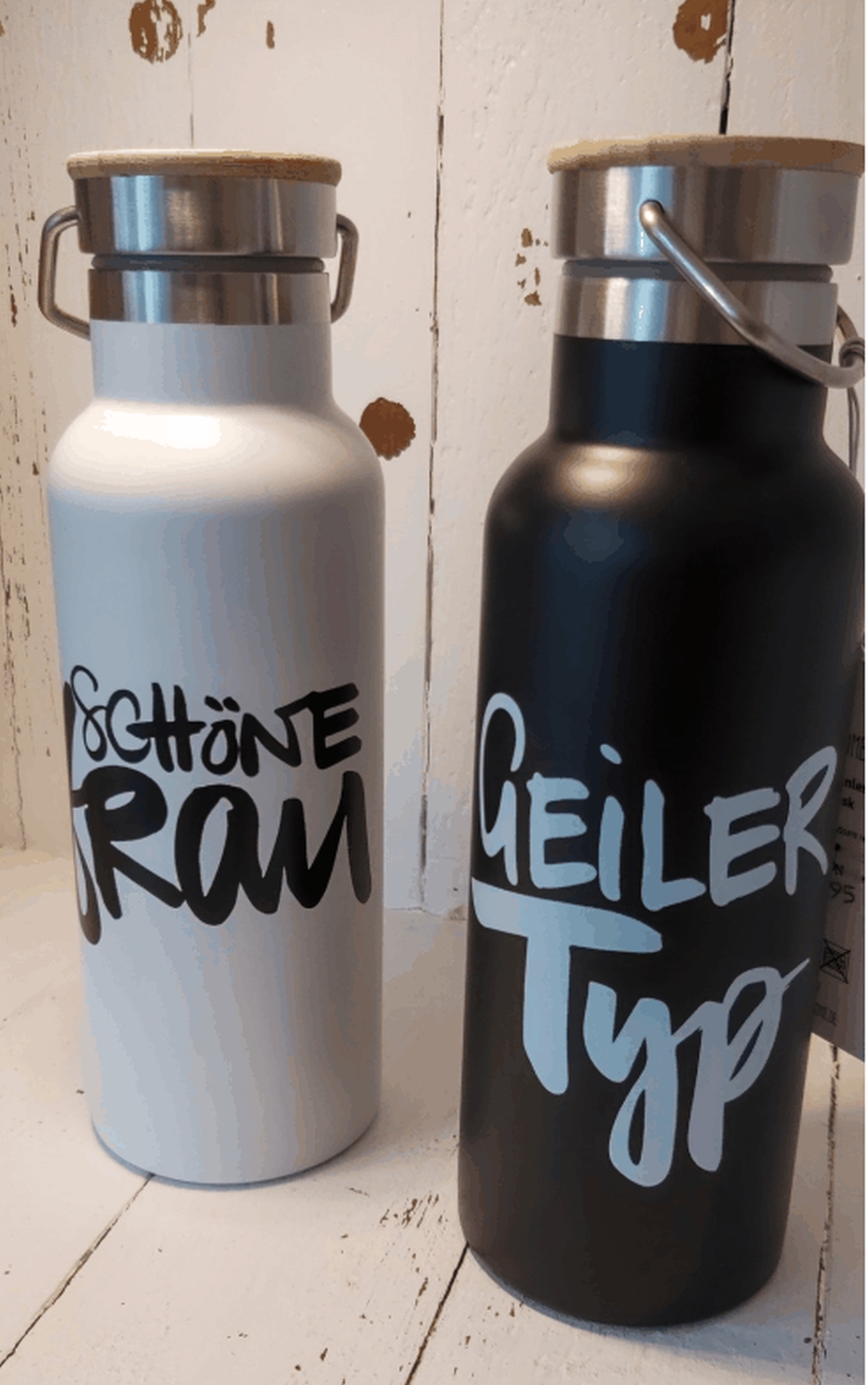 Thermosflasche "Geiler Typ" Thermosflasche "Geiler Typ"