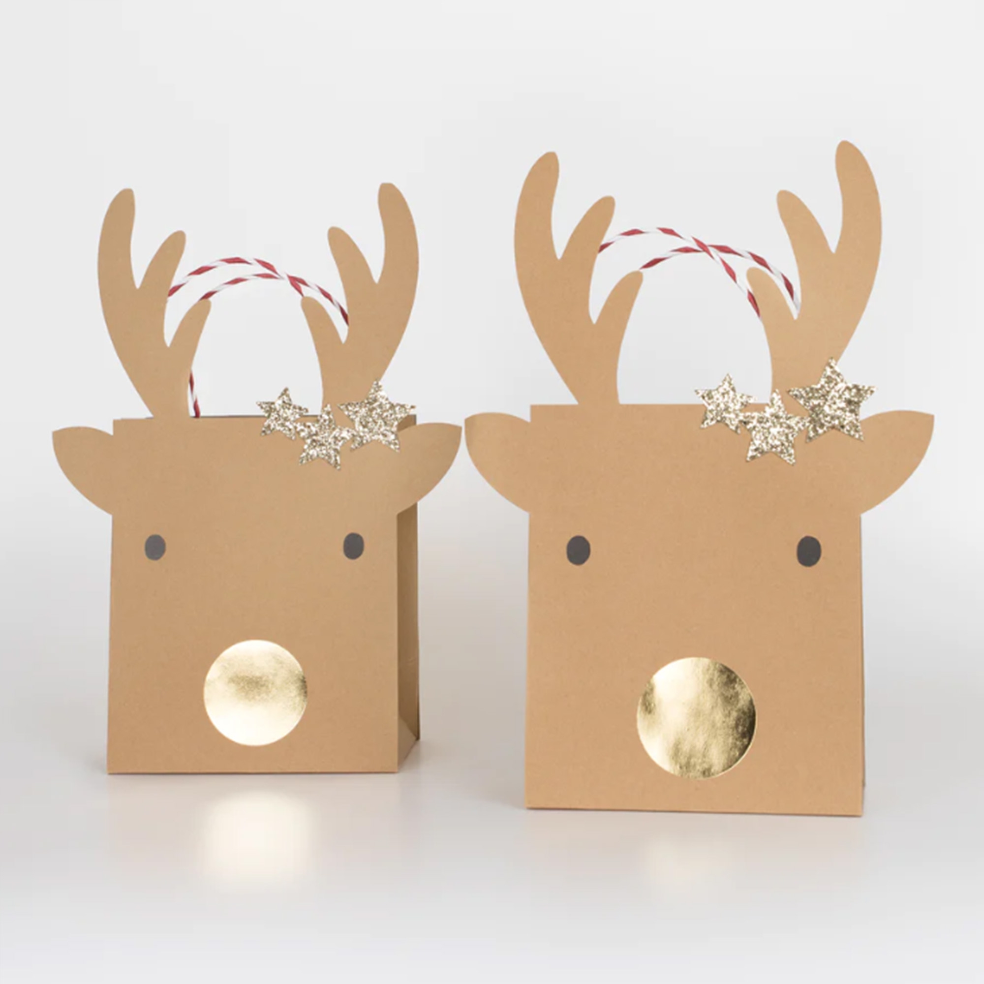 Meri Meri - 2 große Rentier Geschenktüten Meri Meri - 2 große Rentier Geschenktüten