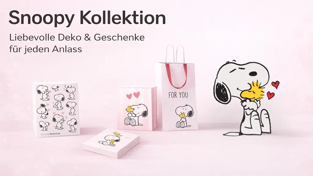 Snoopy, Kolektion, Deko, Geschenke, Dekor