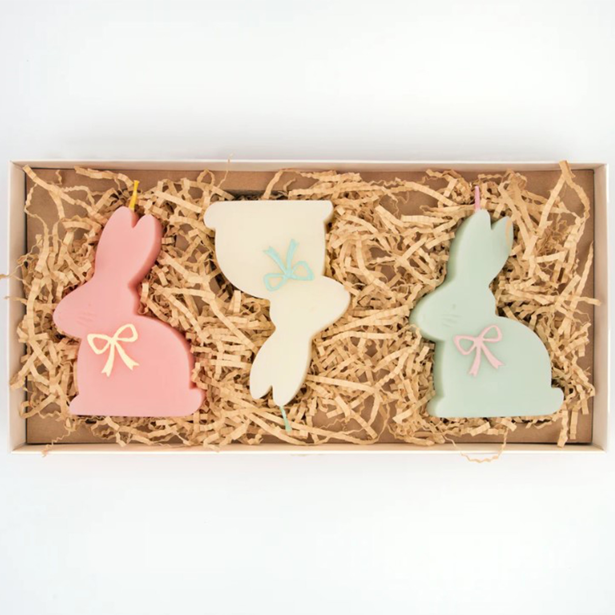 Meri Meri - 3 Osterhasen Kerzen Meri Meri - 3 Osterhasen Kerzen