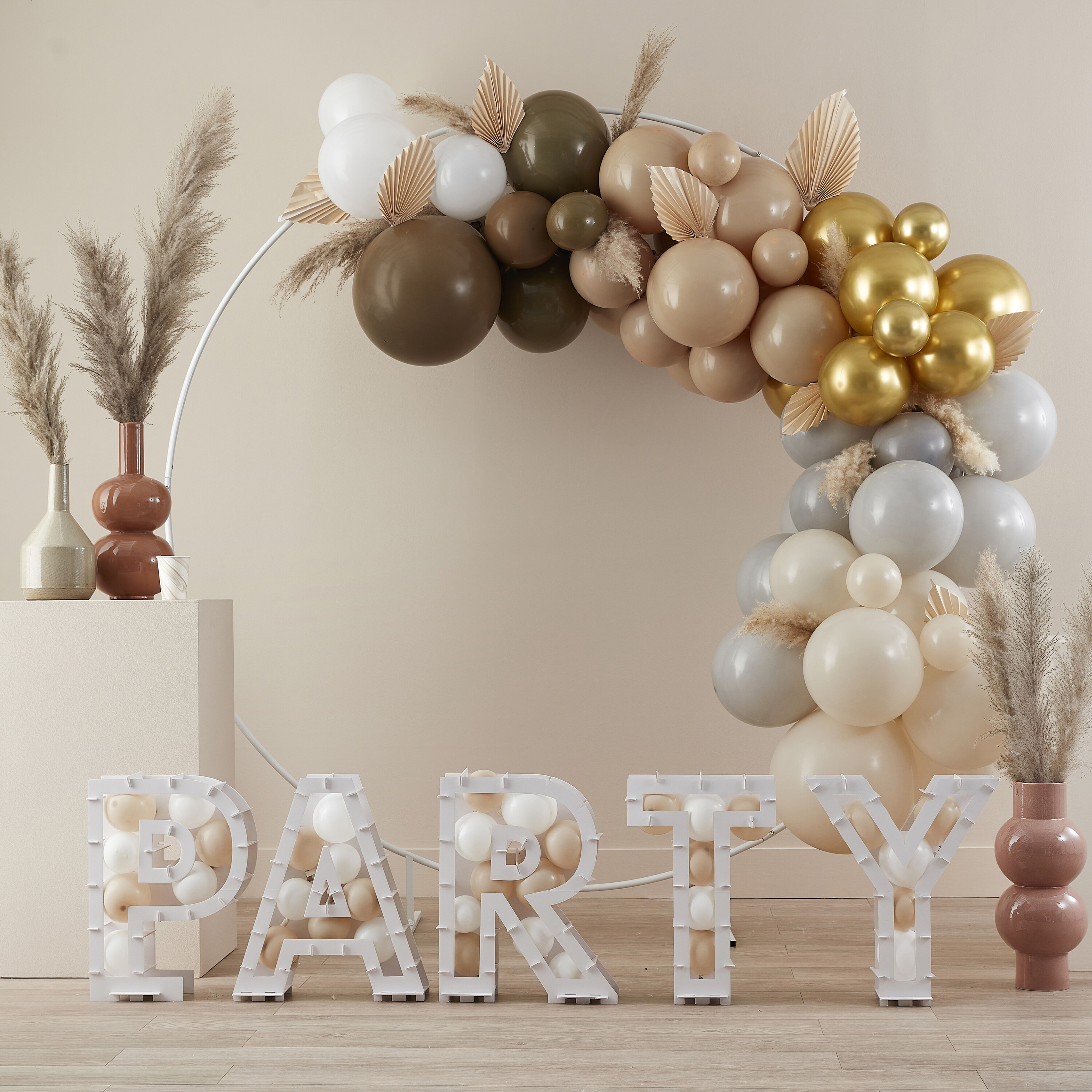 DIY Ballongirlande zum Selberbauen - Nude/Karamell/Braun/Gold/Grau/Weiß DIY Ballongirlande zum Selberbauen - Nude/Karamell/Braun/Gold/Grau/Weiß
