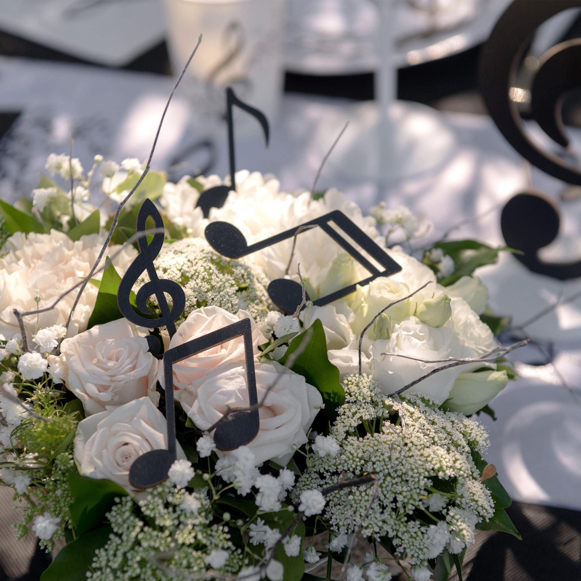 Streudeko "Musiknoten" 10 Stück Streudeko "Musiknoten" 10 Stück