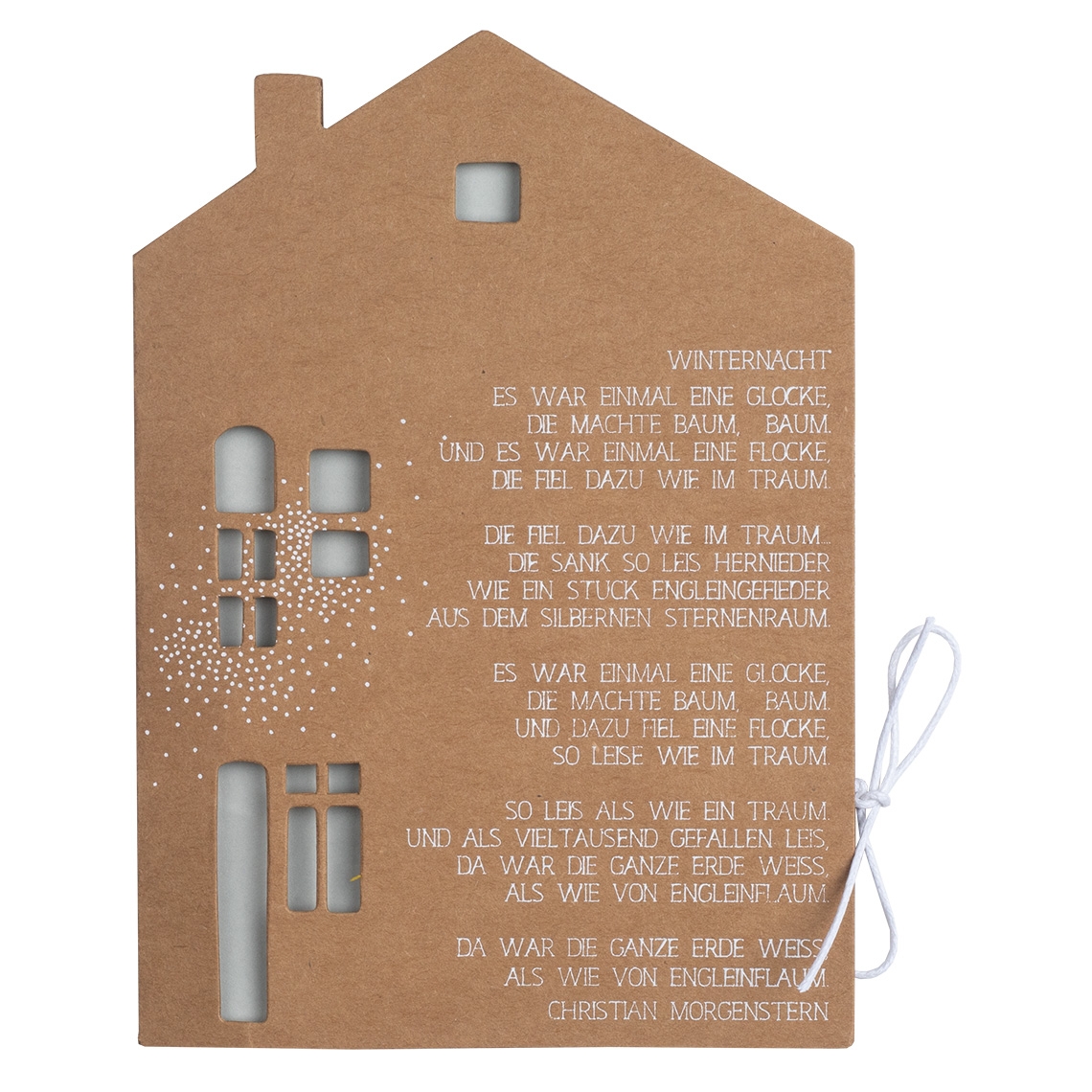 Räder Design - Weihnachtshauskarte "Winternacht" Räder Design - Weihnachtshauskarte "Winternacht"