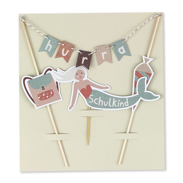 Einschulung - Glitzer Tortendeko "Under the Sea" Einschulung - Glitzer Tortendeko "Under the Sea"