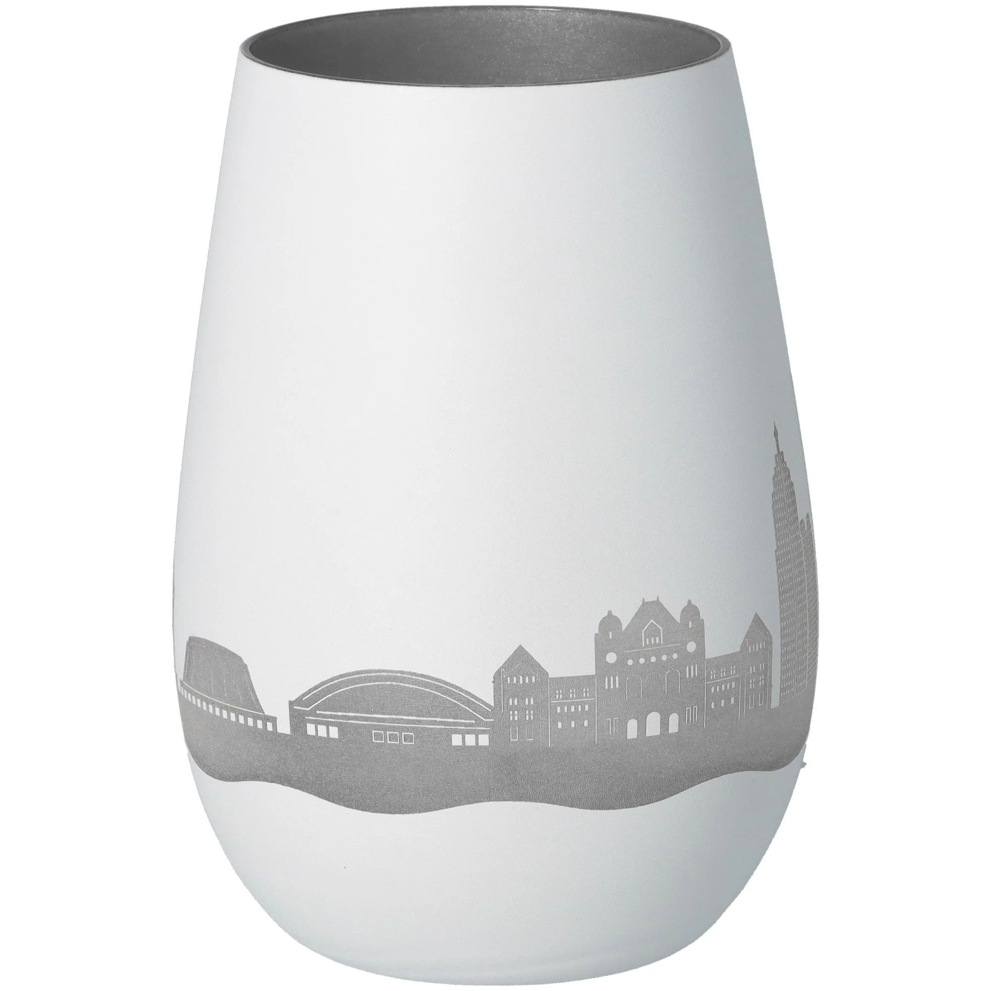 vase, porzellan, weiß, stadtansicht, glänzend