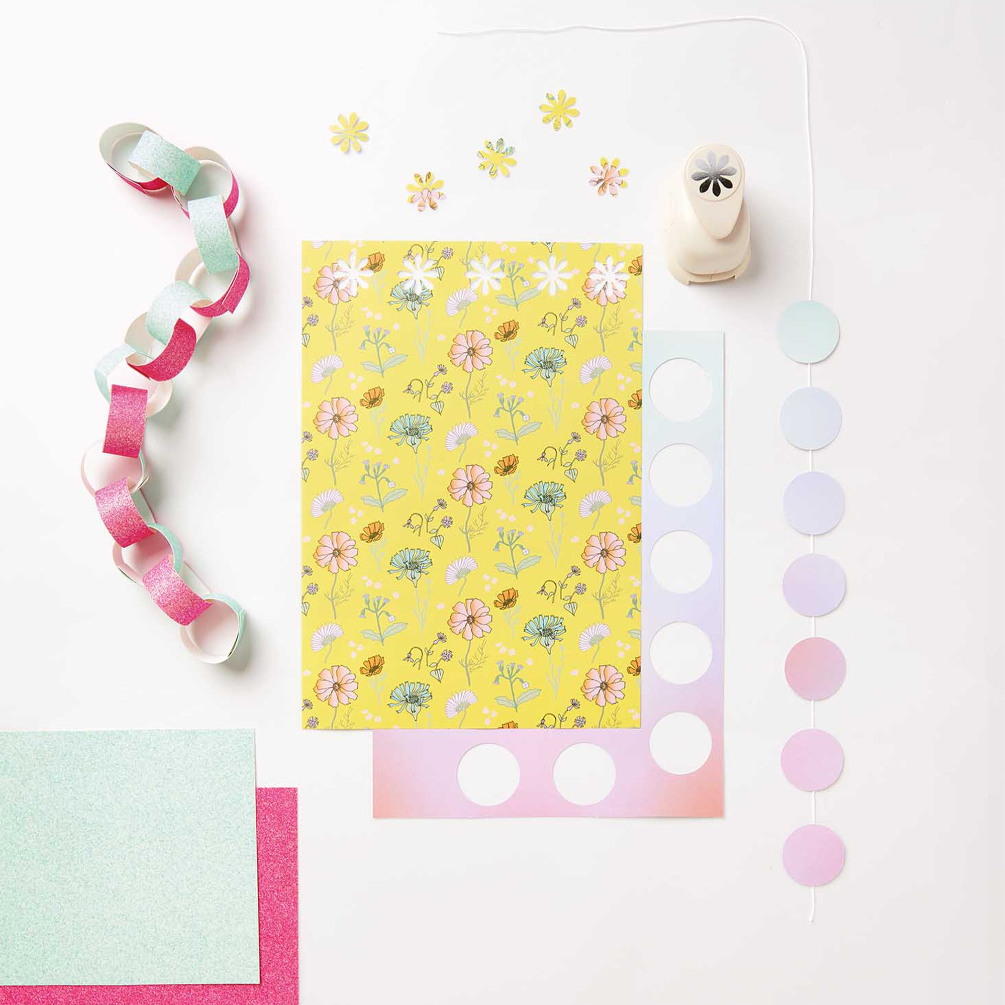 Motivpapierblock "Futschikato" Flower Power, 24 Blatt Motivpapierblock "Futschikato" Flower Power, 24 Blatt