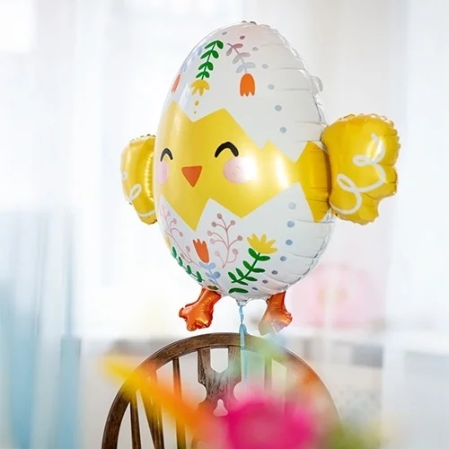 Ballon, Ei, Dekoration, Foil, Gemustert