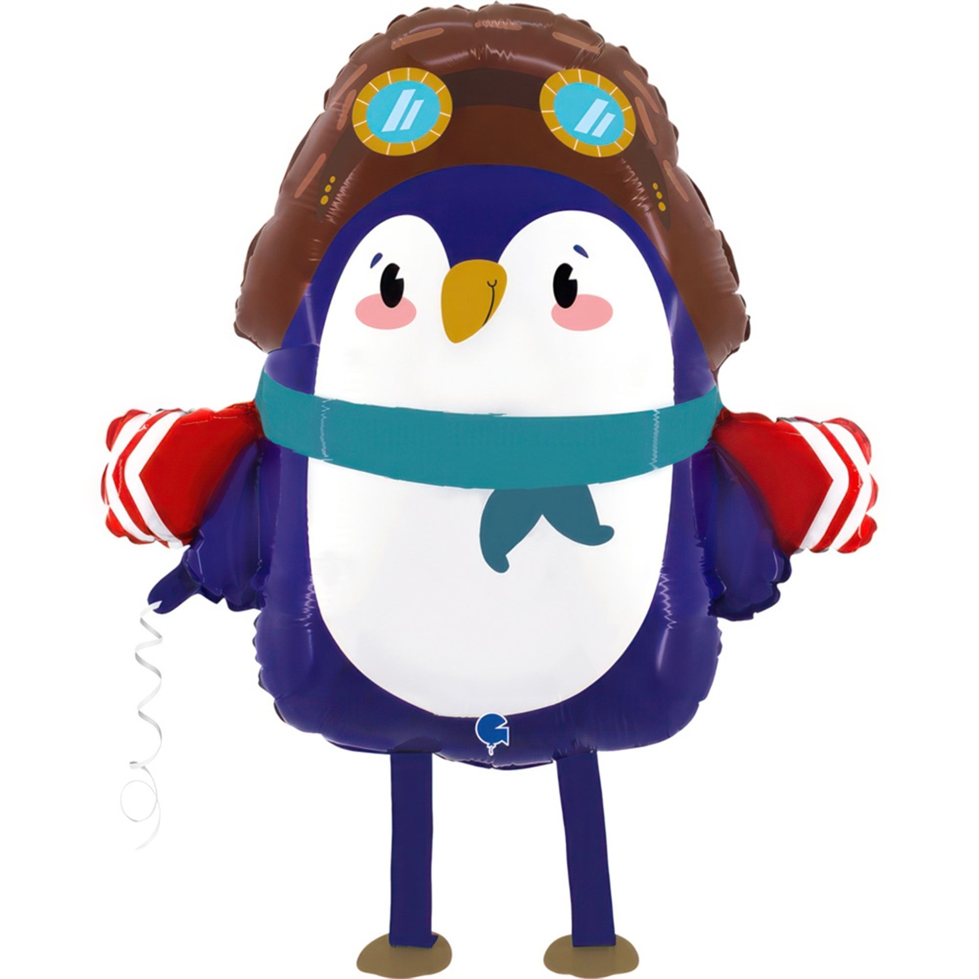 Folienballon Airwalker Flieger Pinguin 60cm Folienballon Airwalker Flieger Pinguin 60cm