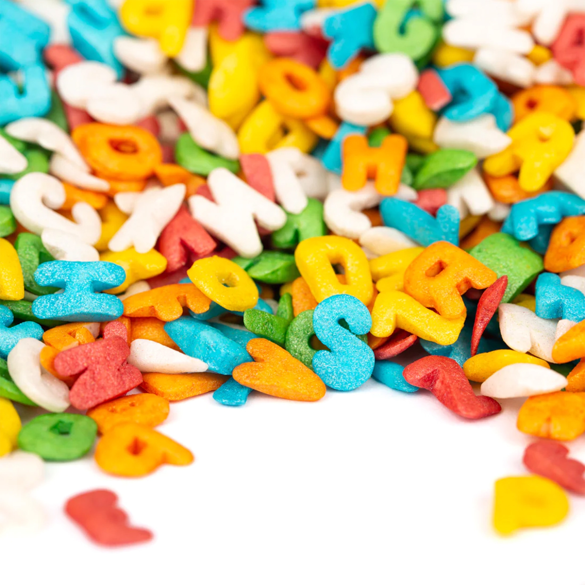 Super Streusel Buchstabensalat 70 g Essen, Süßigkeiten, Geburtstagstorte, Streusel