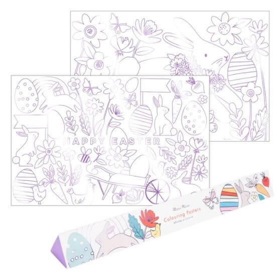 Meri Meri - Poster zum Ausmahlen "Ostern" Meri Meri - Poster zum Ausmahlen "Ostern"