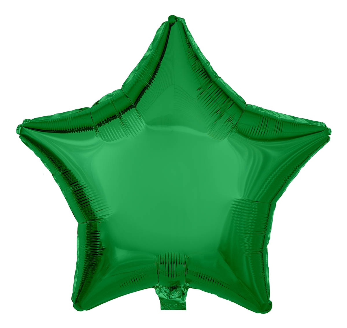 Folienballon Stern Smaragdgrün 45cm