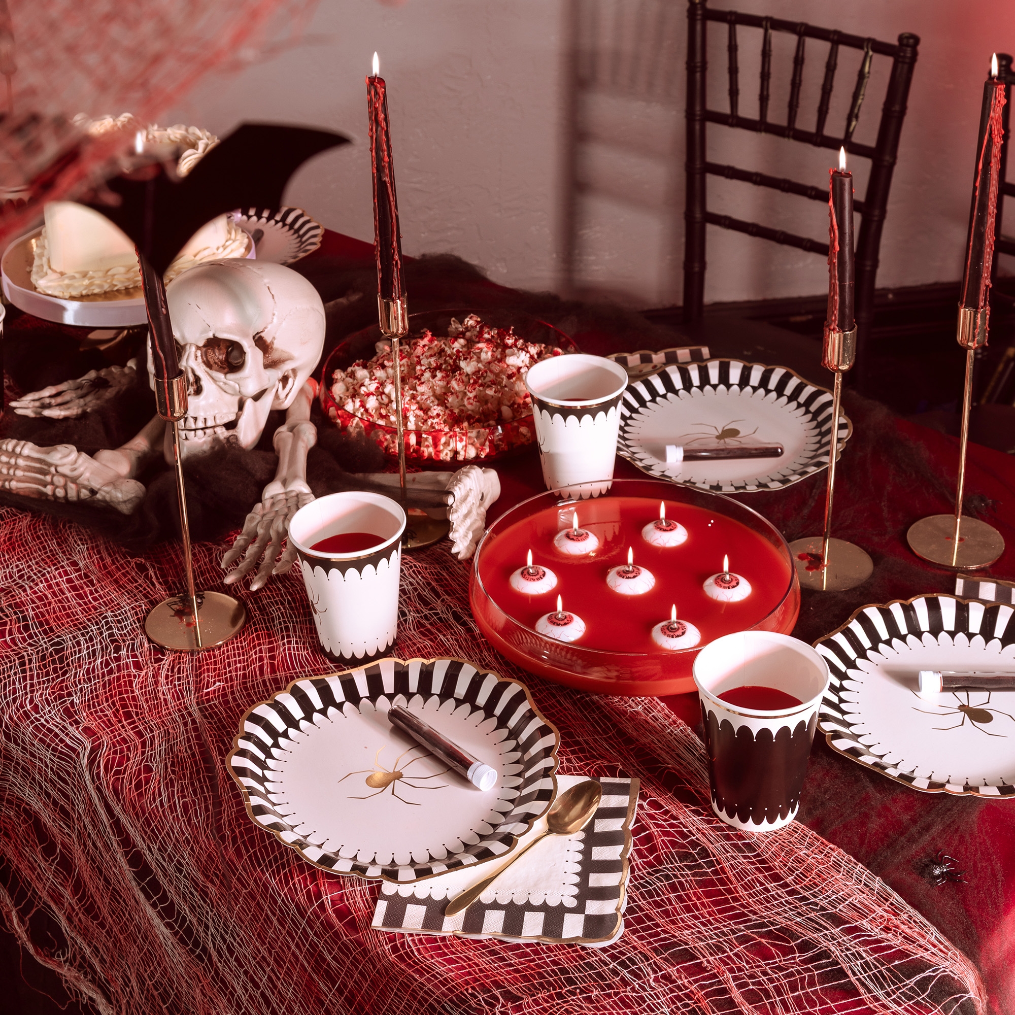 12 Servietten "Goldrand" Tabelle, Tischplatte, Mahlzeit, Tasse, Kerze