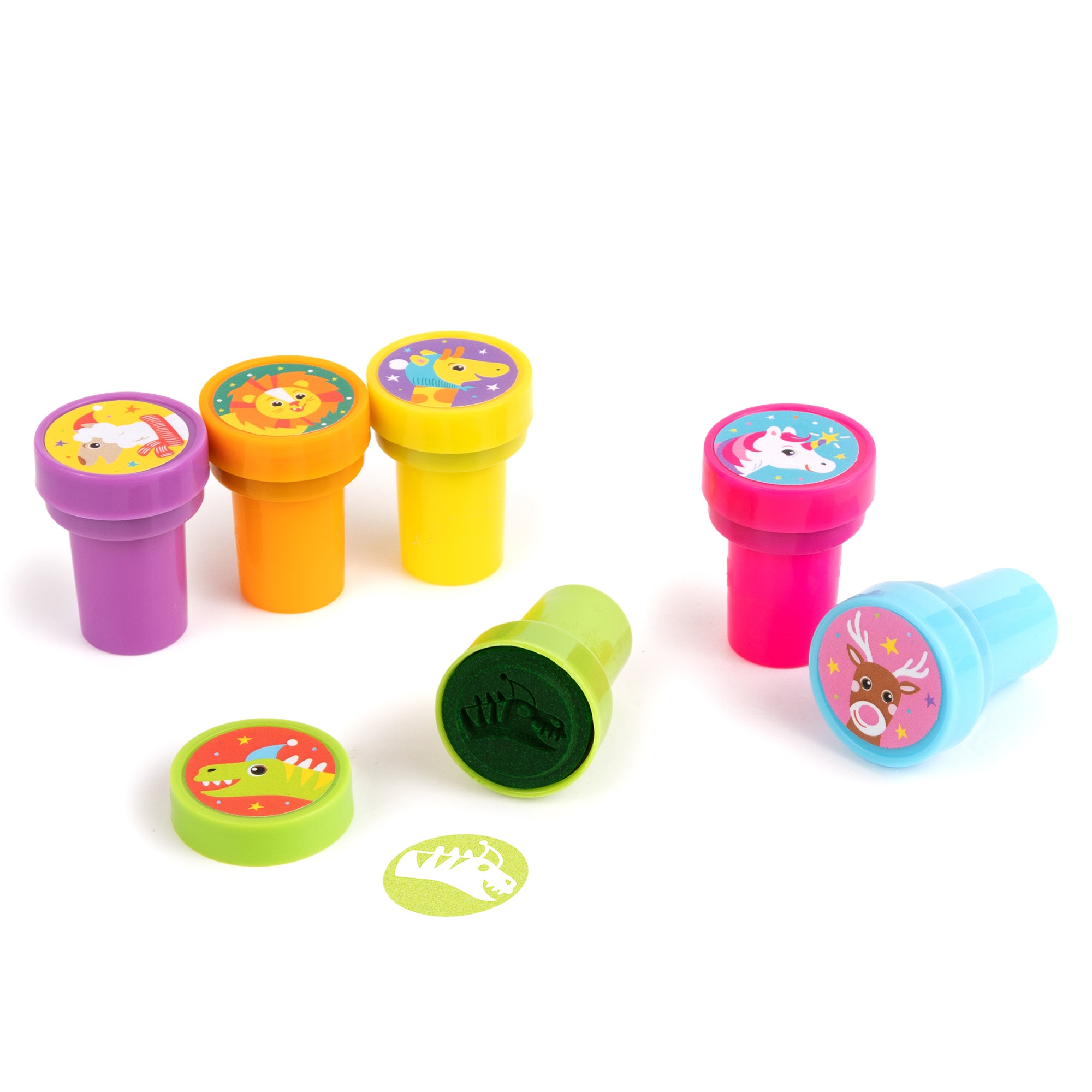 Selbstfärbender Stempel "Wintertiere" Selbstfärbender Stempel "Wintertiere"