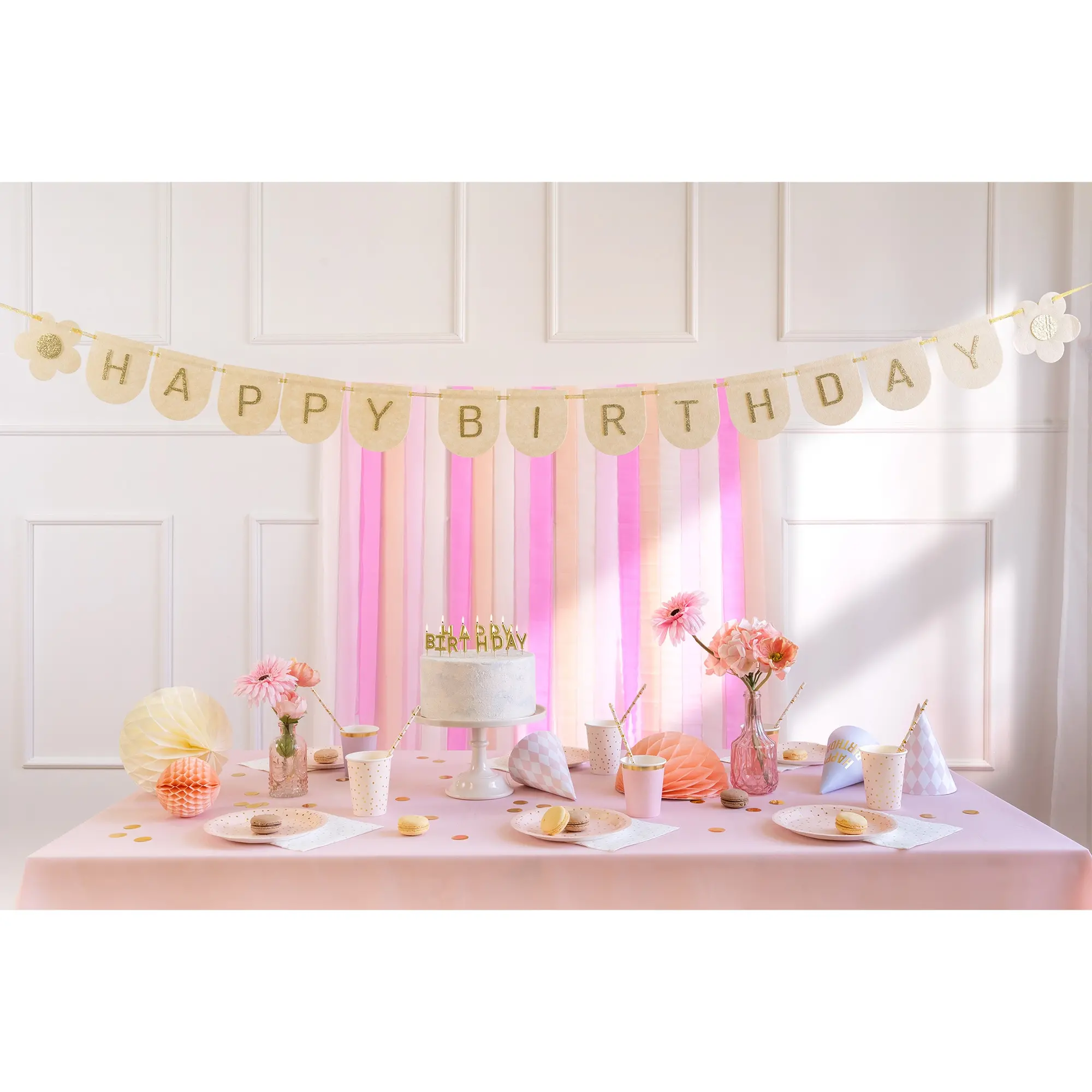 Girlande "Happy Birthday"