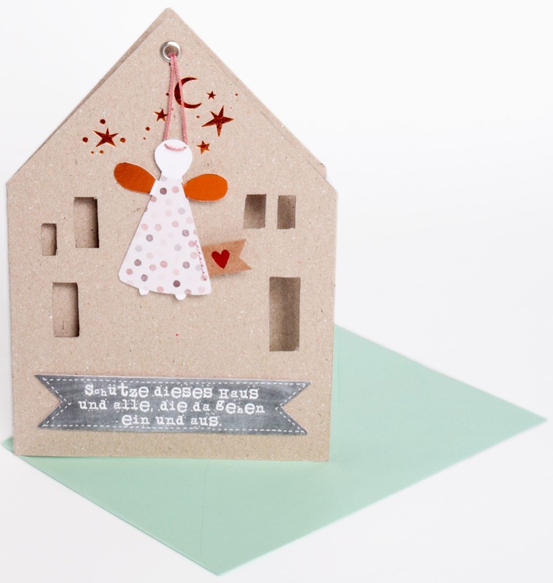 Hausengel Karte "Schütze dieses Haus......" Hausengel Karte "Schütze dieses Haus......"