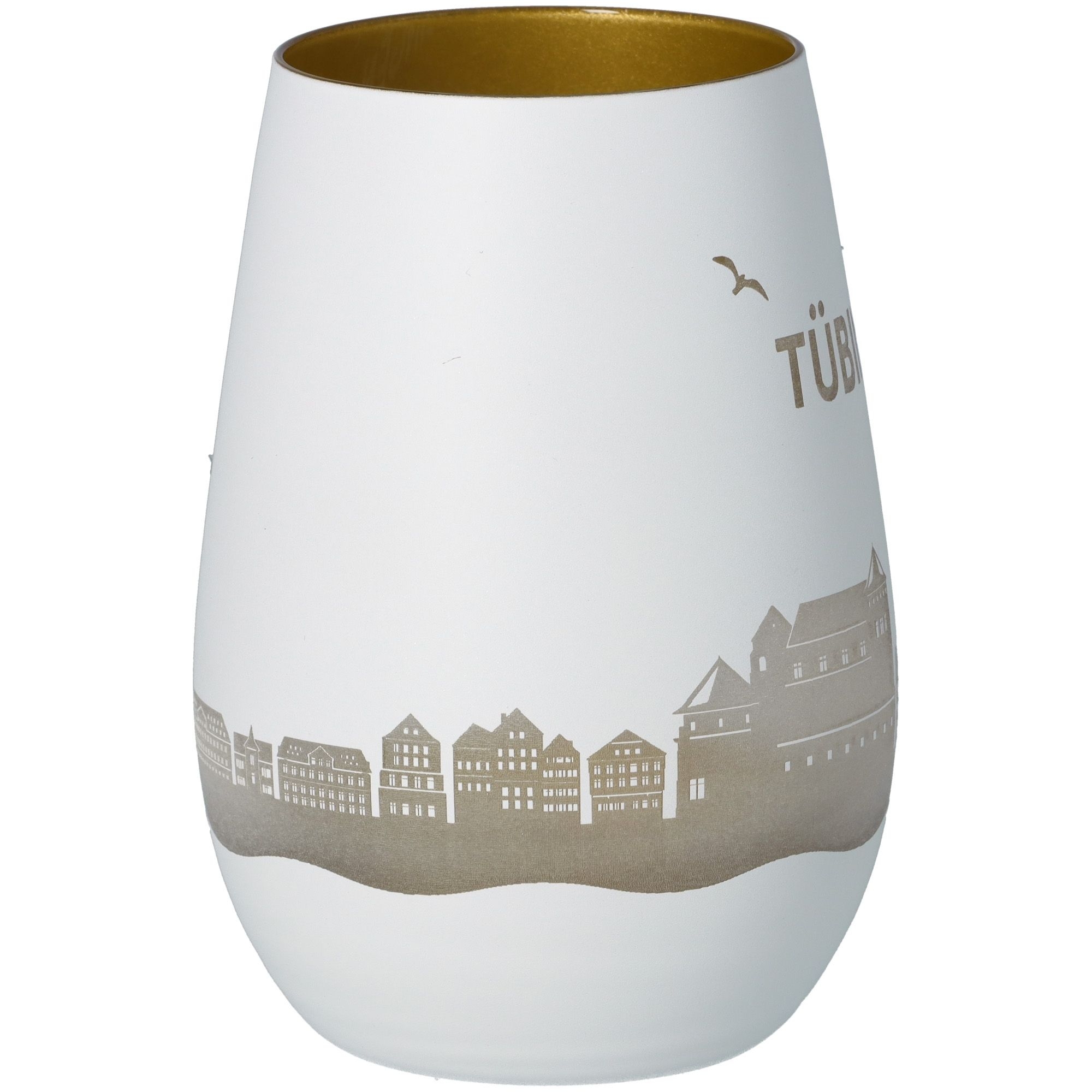 a8a290dfd464bc8588847955191c89494da9314f Windlicht Skyline Tübingen Weiß/Gold