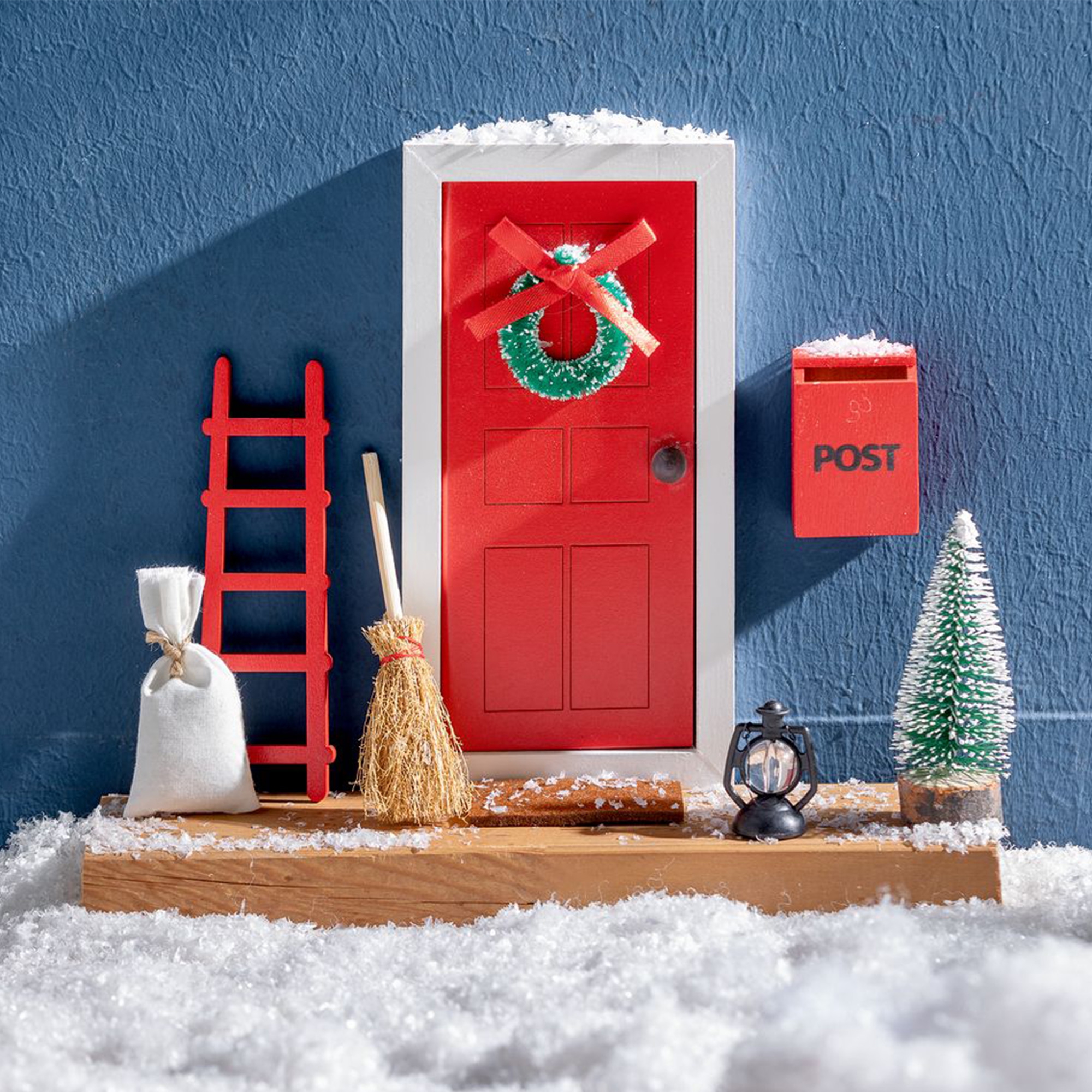 Wichteltür "Rot" 9-teilig Wichteltür "Rot" 9-teilig