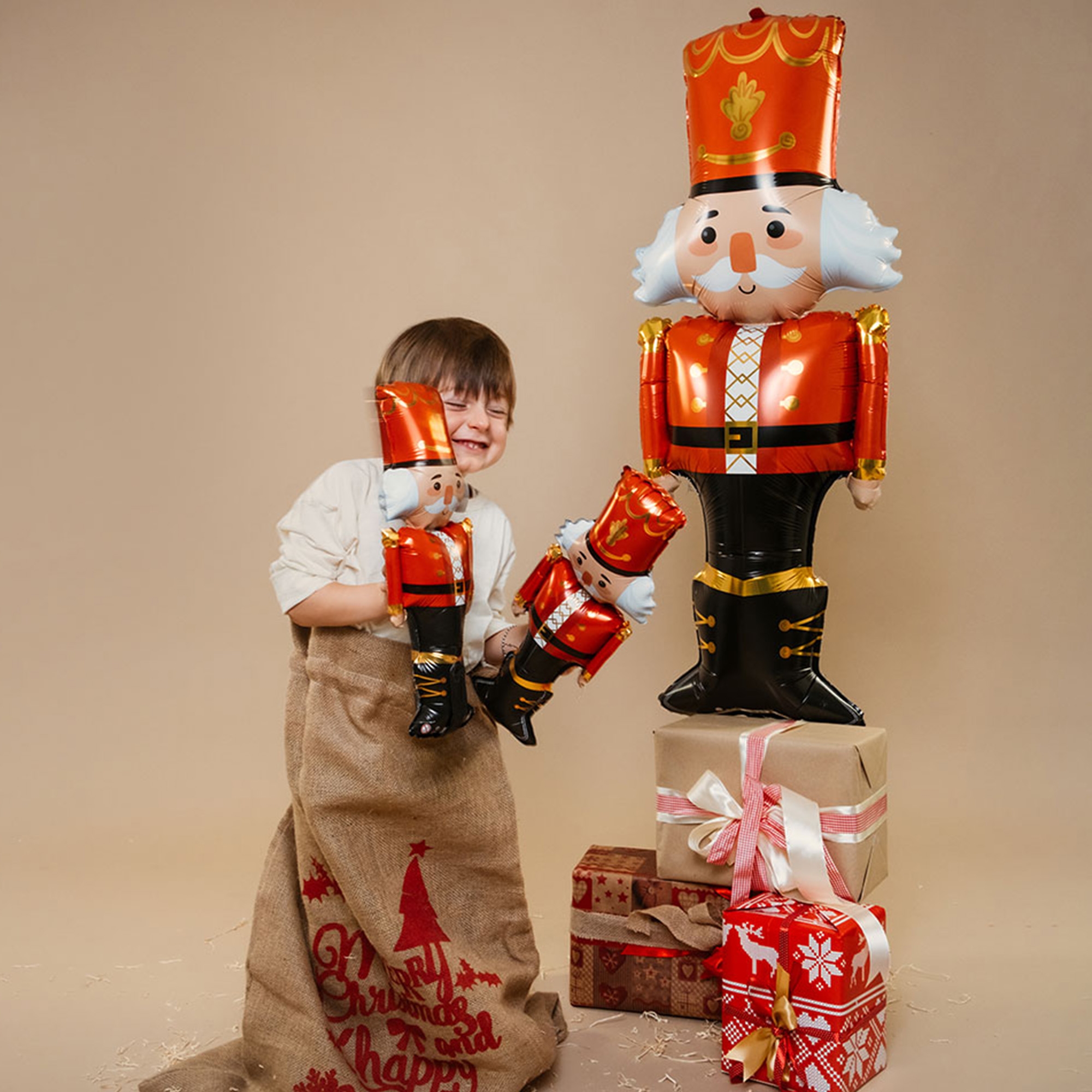 Folienballon Nussknacker 105cm Folienballon Nussknacker 105cm