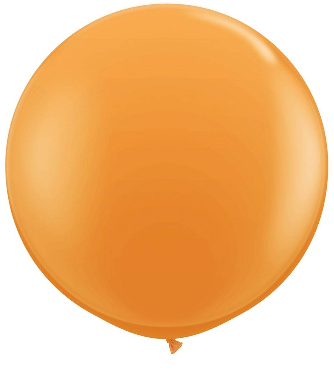 Qualatex Latexballon Gigant Orange Ø 90cm