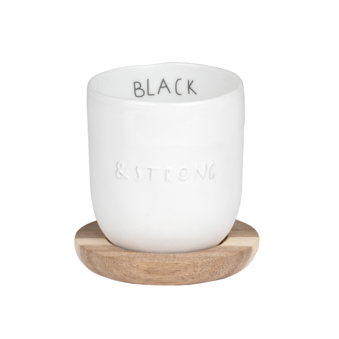 Räder Design - Espressobecher "Black & Strong", 100 ml