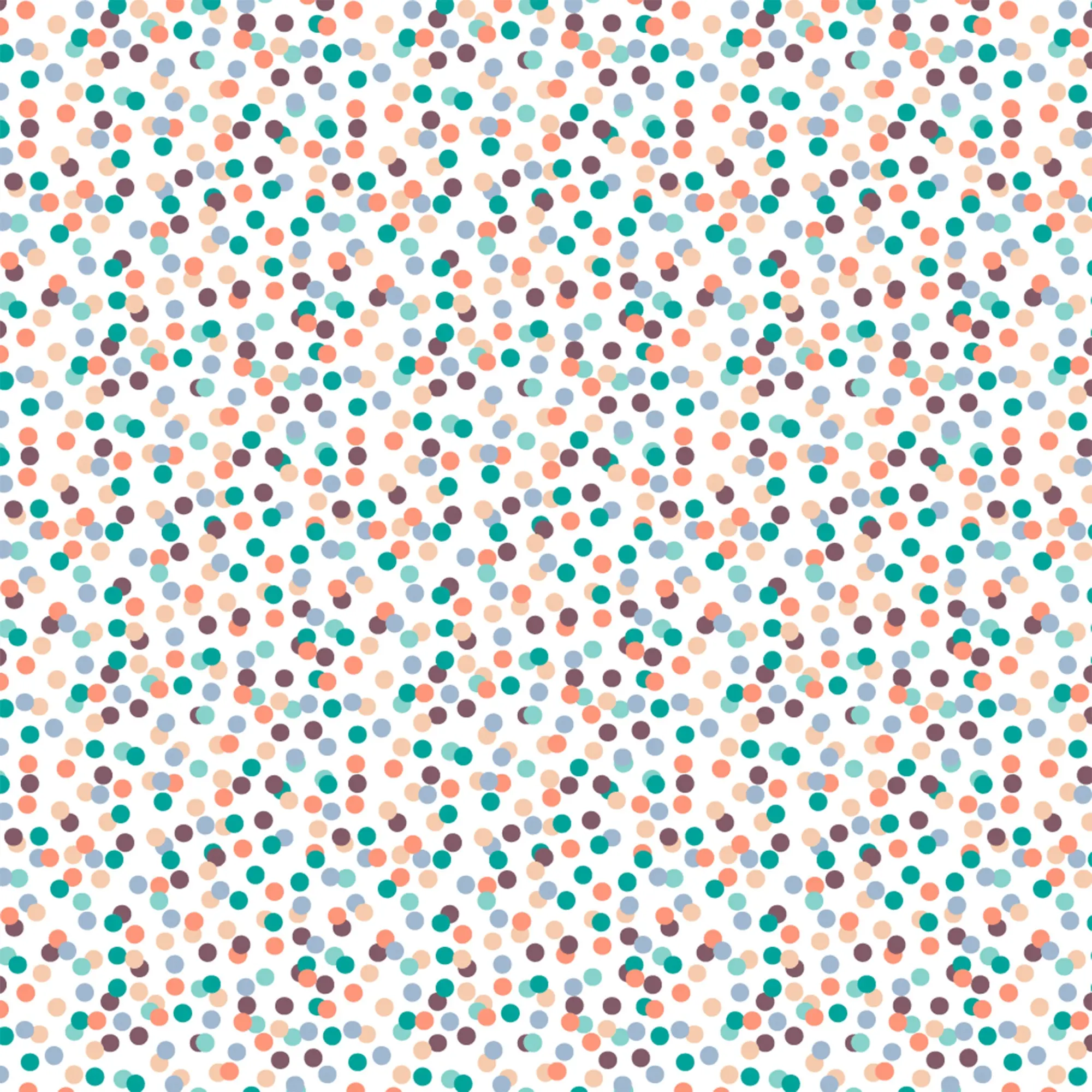 Blockbodenbeutel L "Small Confetti Multi"