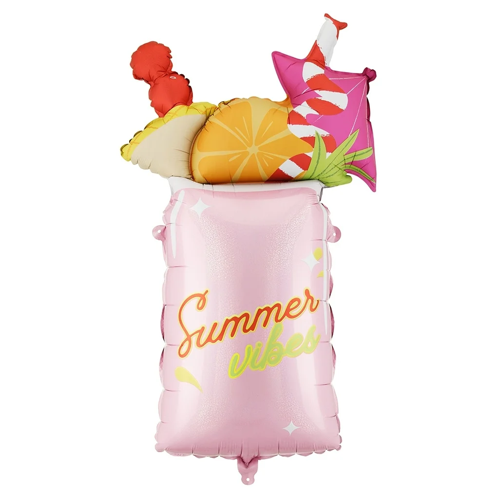 Folienballon "Cocktail" 80 cm