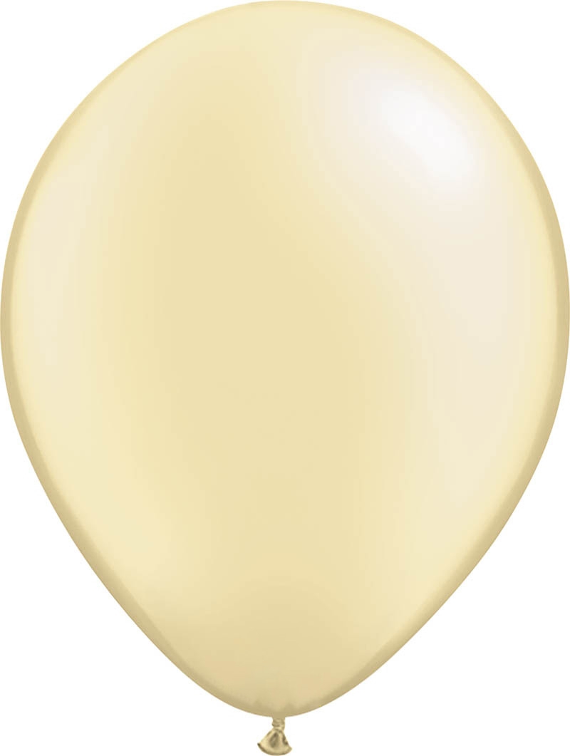 Qualatex Latexballon Pearl Ivory Ø 30cm