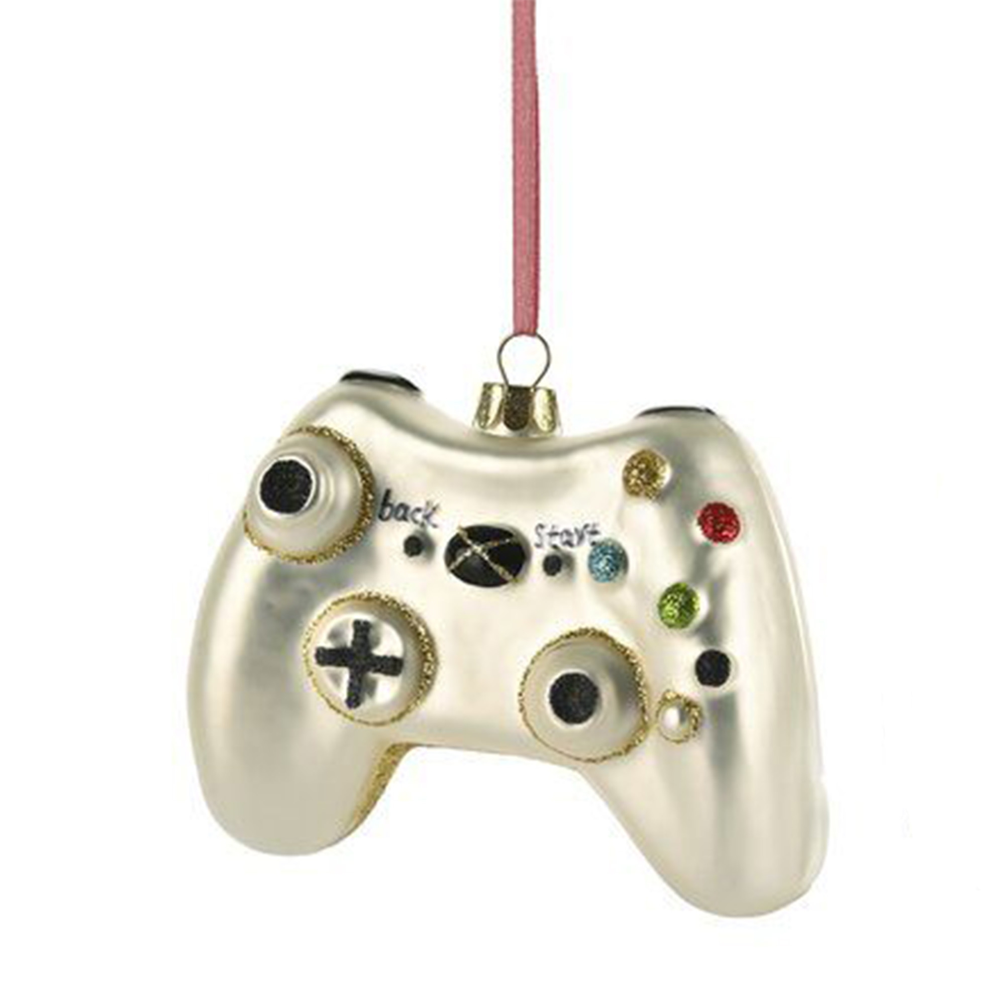 Weihnachtskugel "Controller, weiß" Weihnachtskugel "Controller, weiß"