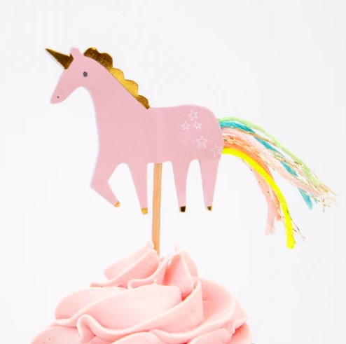 Meri Meri - Cupcake Set "Einhorn", 48 Teilig Meri Meri - Cupcake Set "Einhorn", 48 Teilig