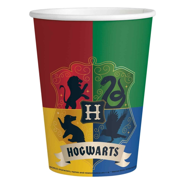 8 Pappbecher "Harry Potter" 250 ml 8 Pappbecher "Harry Potter" 250 ml