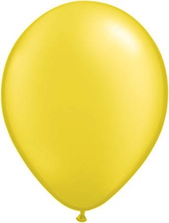 Qualatex Latexballon Pearl Citrine Yellow Ø 30cm