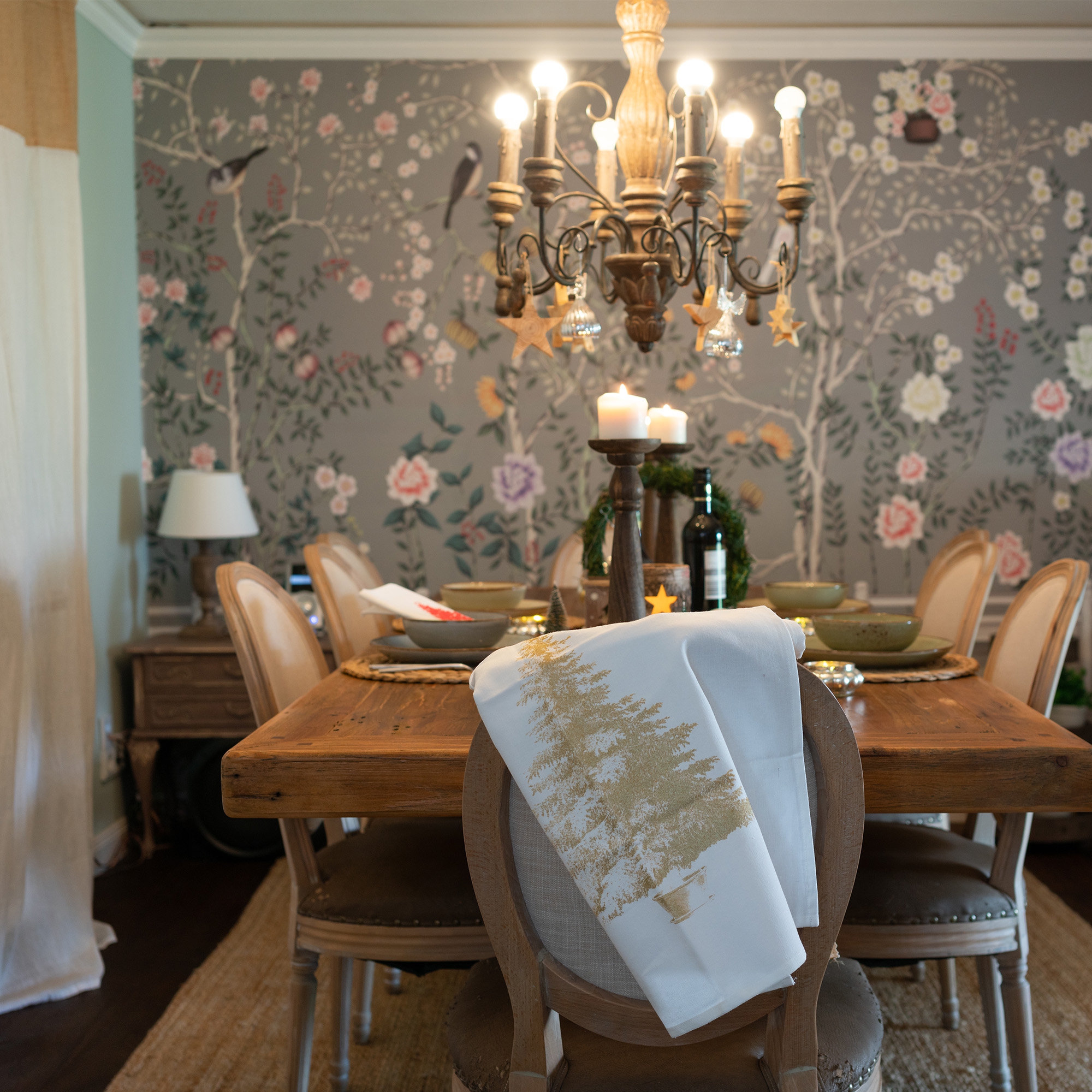 Geschirrtuch "Weihnachtsbaum Gold" Geschirrtuch "Weihnachtsbaum Gold"