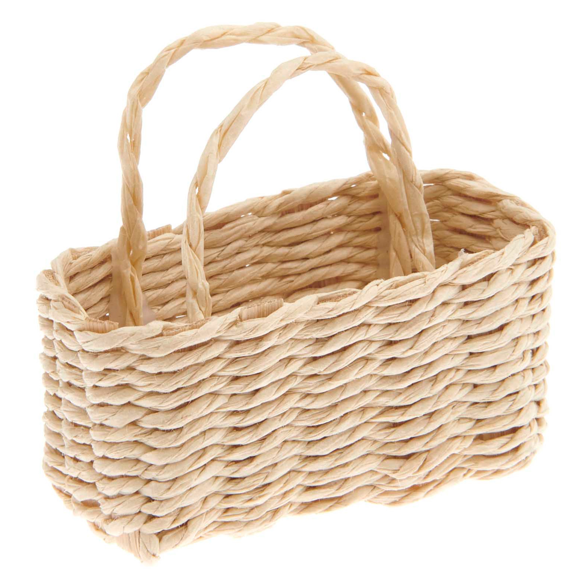 367ef90b8a5be617473954d76534270051996147 Miniatur "Korb oval" für die Wichteltür