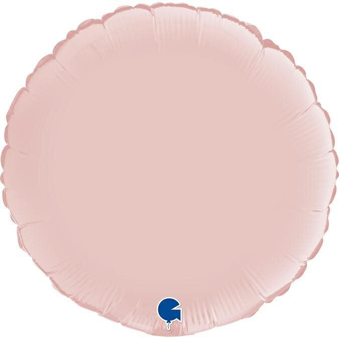 Folienballon Round Satin Pastel Pink 18"/45cm
