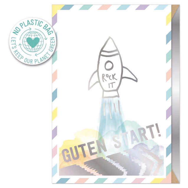 Grußkarte "Guten Start!" Grußkarte "Guten Start!"