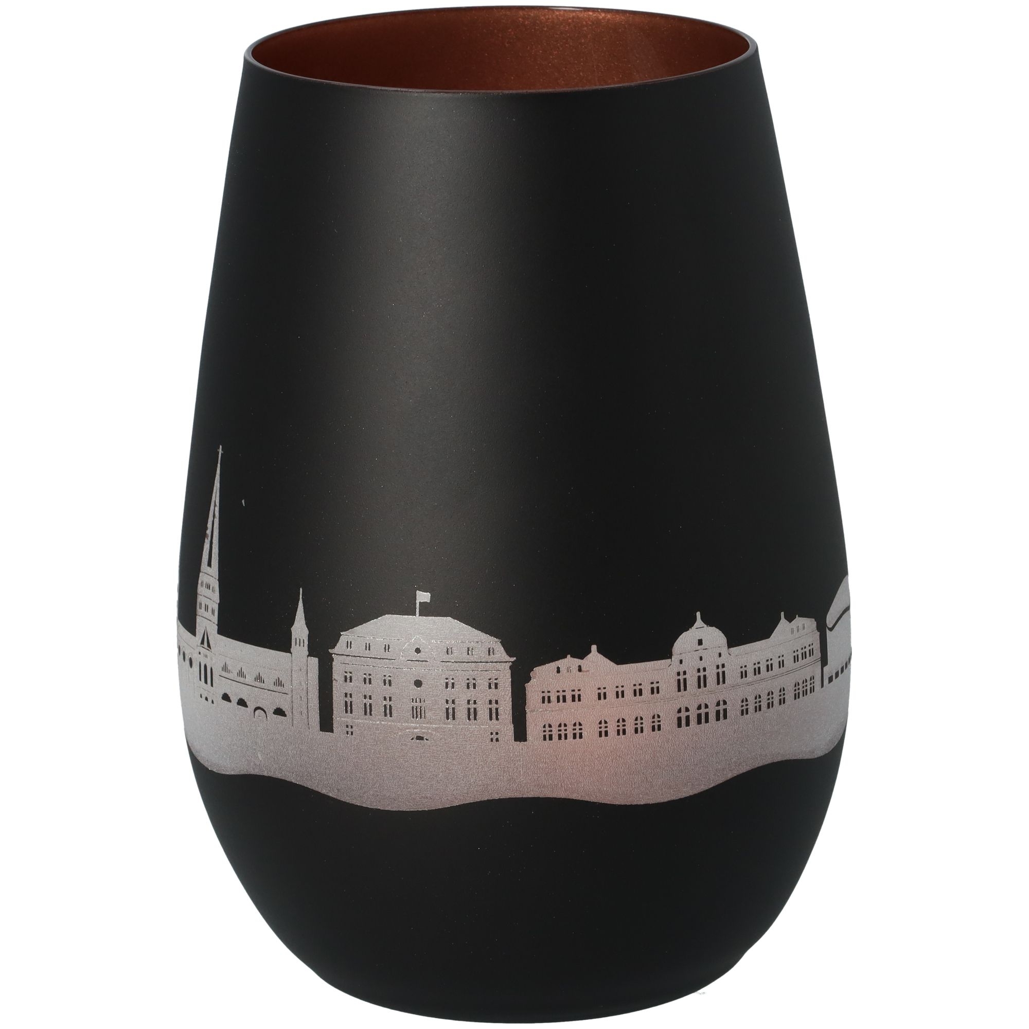 Windlicht Skyline Bonn Schwarz/Bronze Windlicht Skyline Bonn Schwarz/Bronze